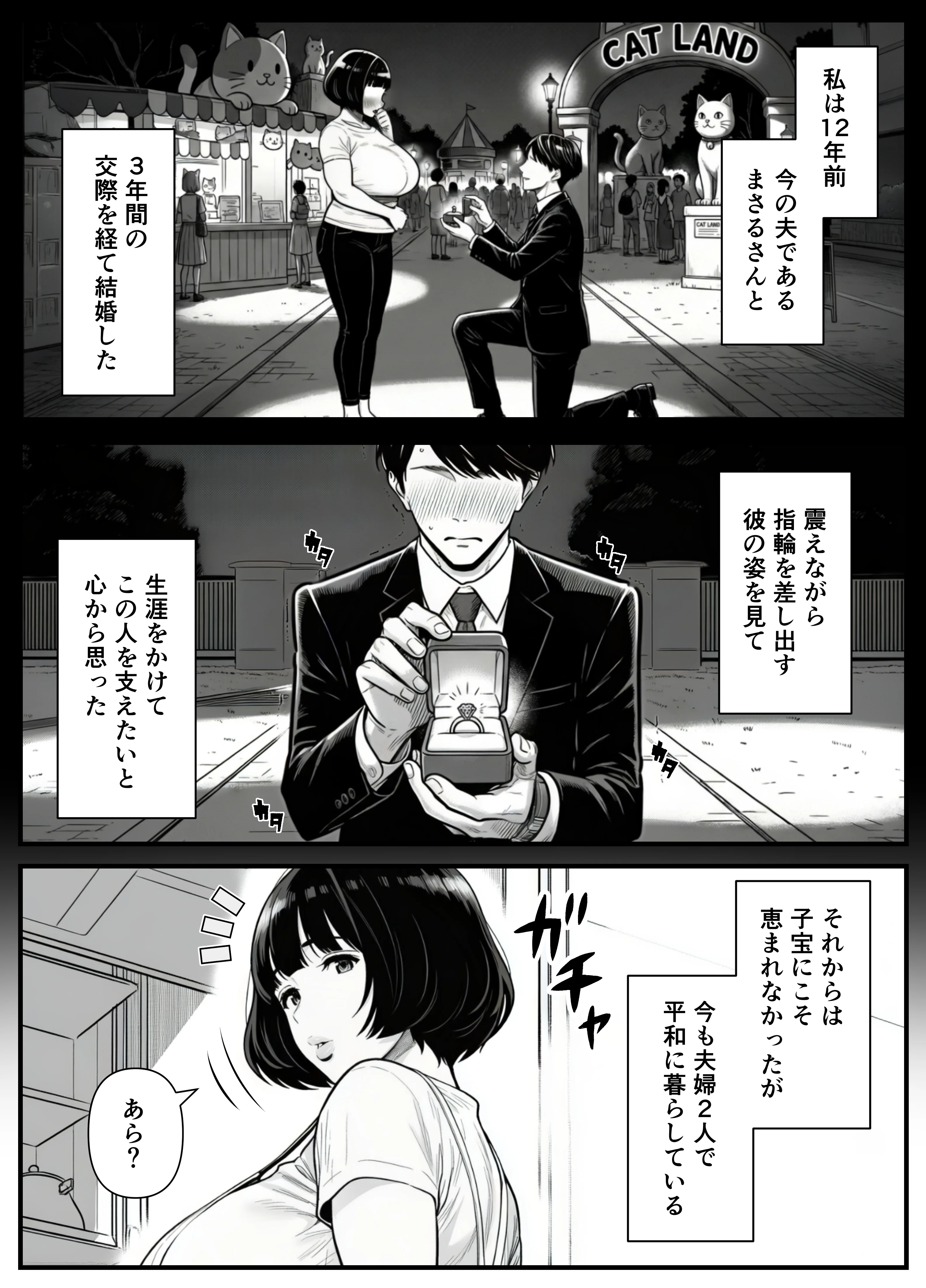 年下金持ち経営者のオナホに堕ちた私1 NTR・寝取られ・イラマチオ・オナニー サンプル7ページ目(翔太)