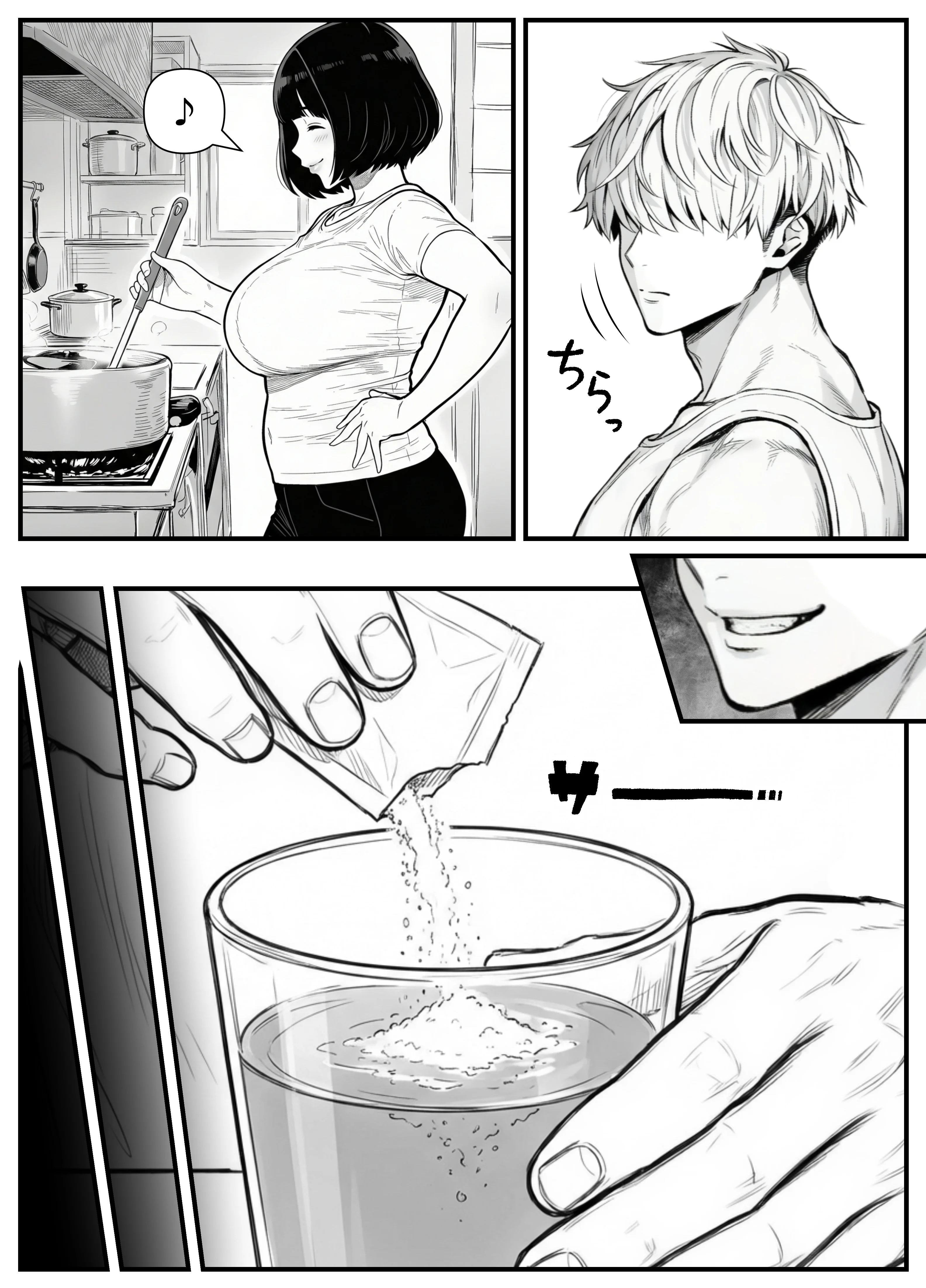 年下金持ち経営者のオナホに堕ちた私1 NTR・寝取られ・イラマチオ・オナニー サンプル24ページ目(翔太)