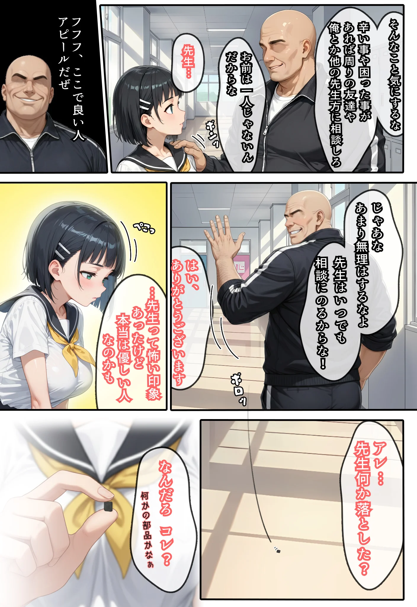 直葉に盗撮ばれてヤケになって襲っちゃった話 巨乳・競泳・スクール水着・盗撮・のぞき サンプル8ページ目（虹色演算子 - Nizy）