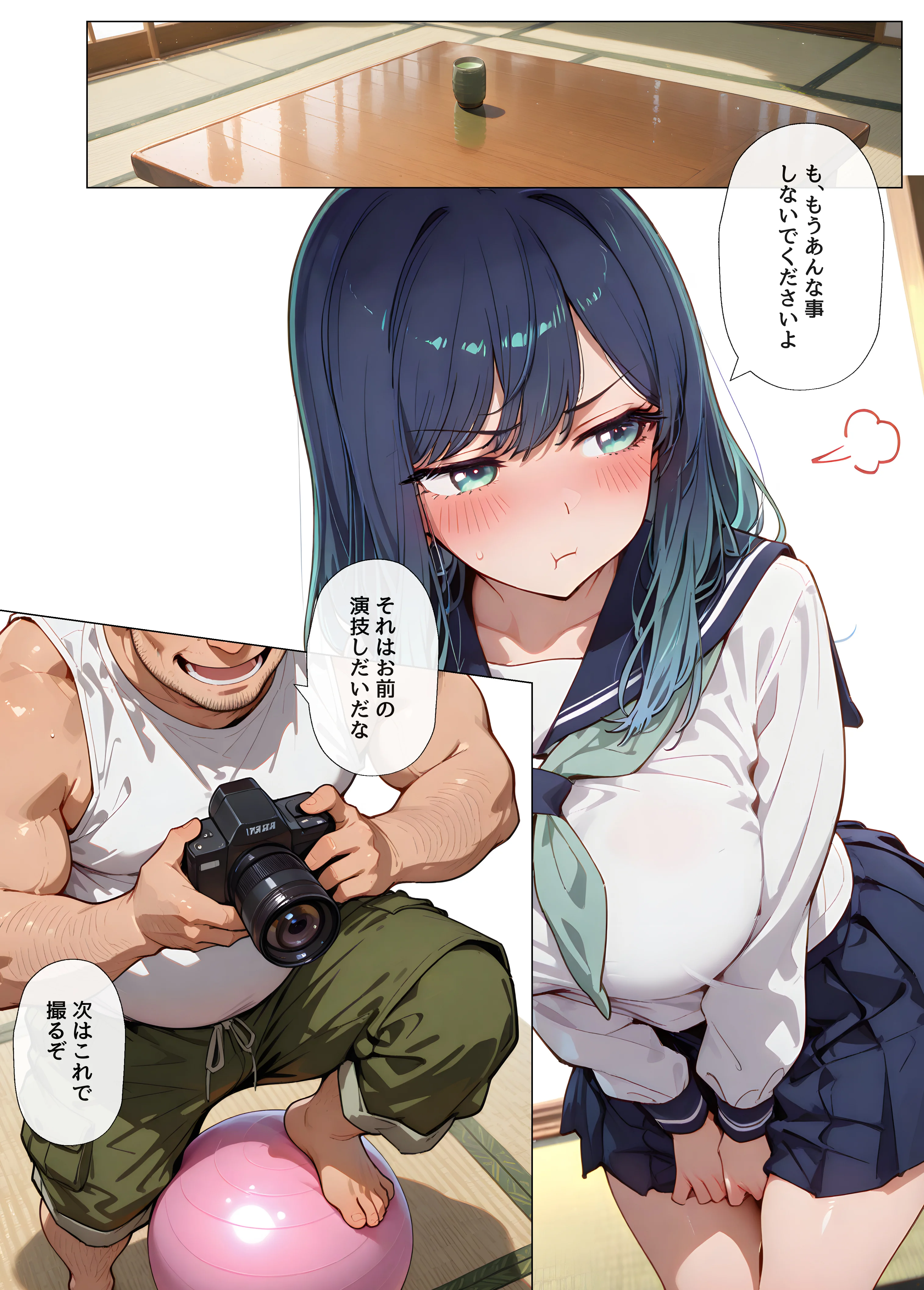 『AV無理』 あかね19才 人気女優騙し撮り NTR・寝取られ・アイドル・クンニ サンプル19ページ目(ヤマダファクトリー)