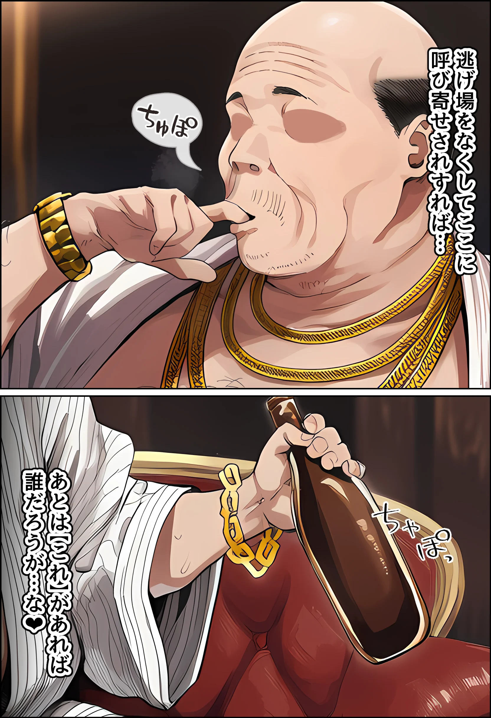 【前編】期待の若手女優・中〇一花が変態スポンサーのキモデブジジイに怪しいクスリを飲まされ、命令に絶対服従となった結果・・・青春も家族も捨て去り、醜いご主人様の子種をねだる専属ボテ腹メイドに堕ちました アイドル・メイド・中出し サンプル12ページ目(堕堕堕・堕堕堕・堕堕堕堕)