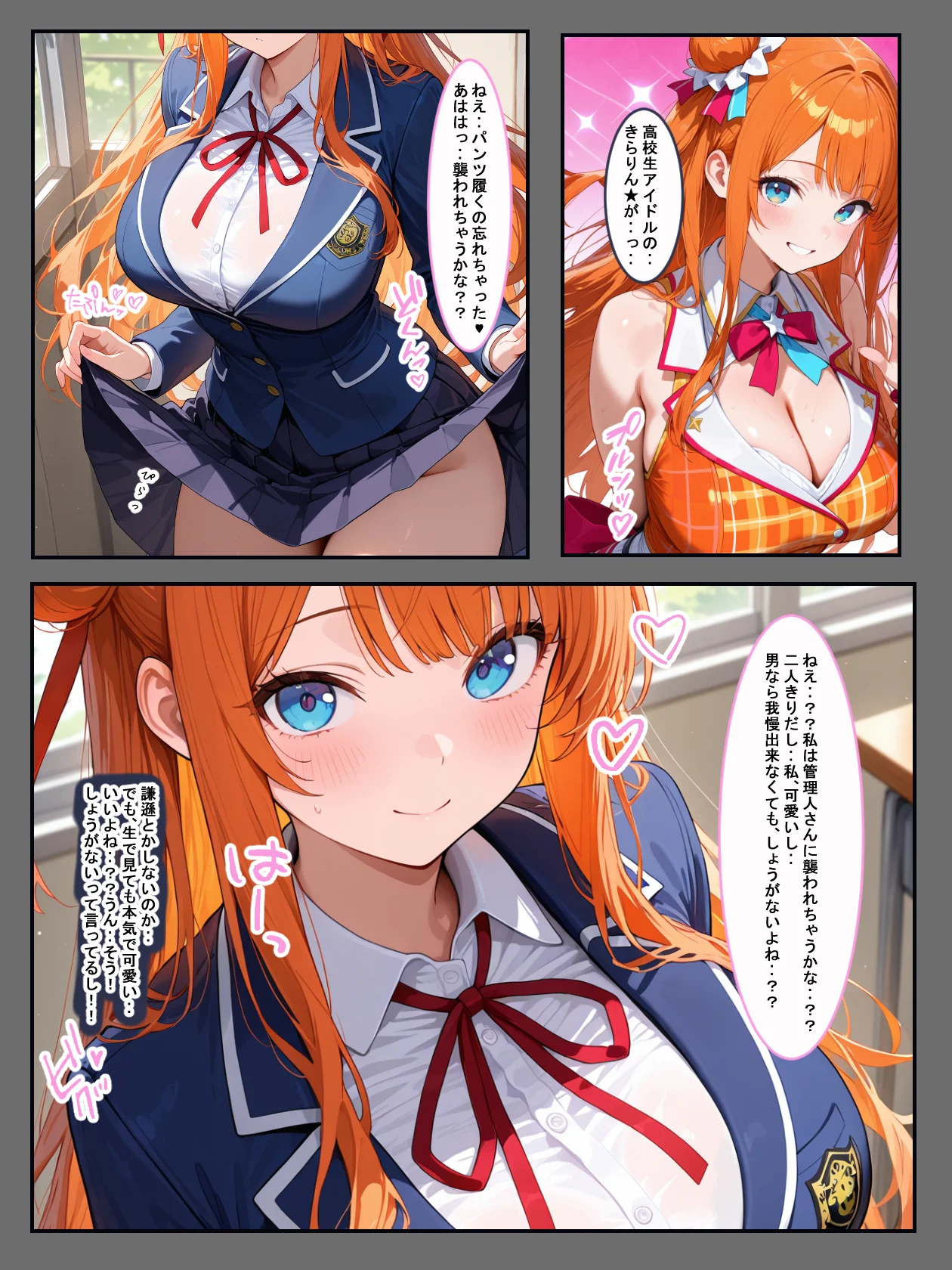女子寮の管理人をすることになりました。 制服・処女・学園もの サンプル9ページ目（薬舐太郎）