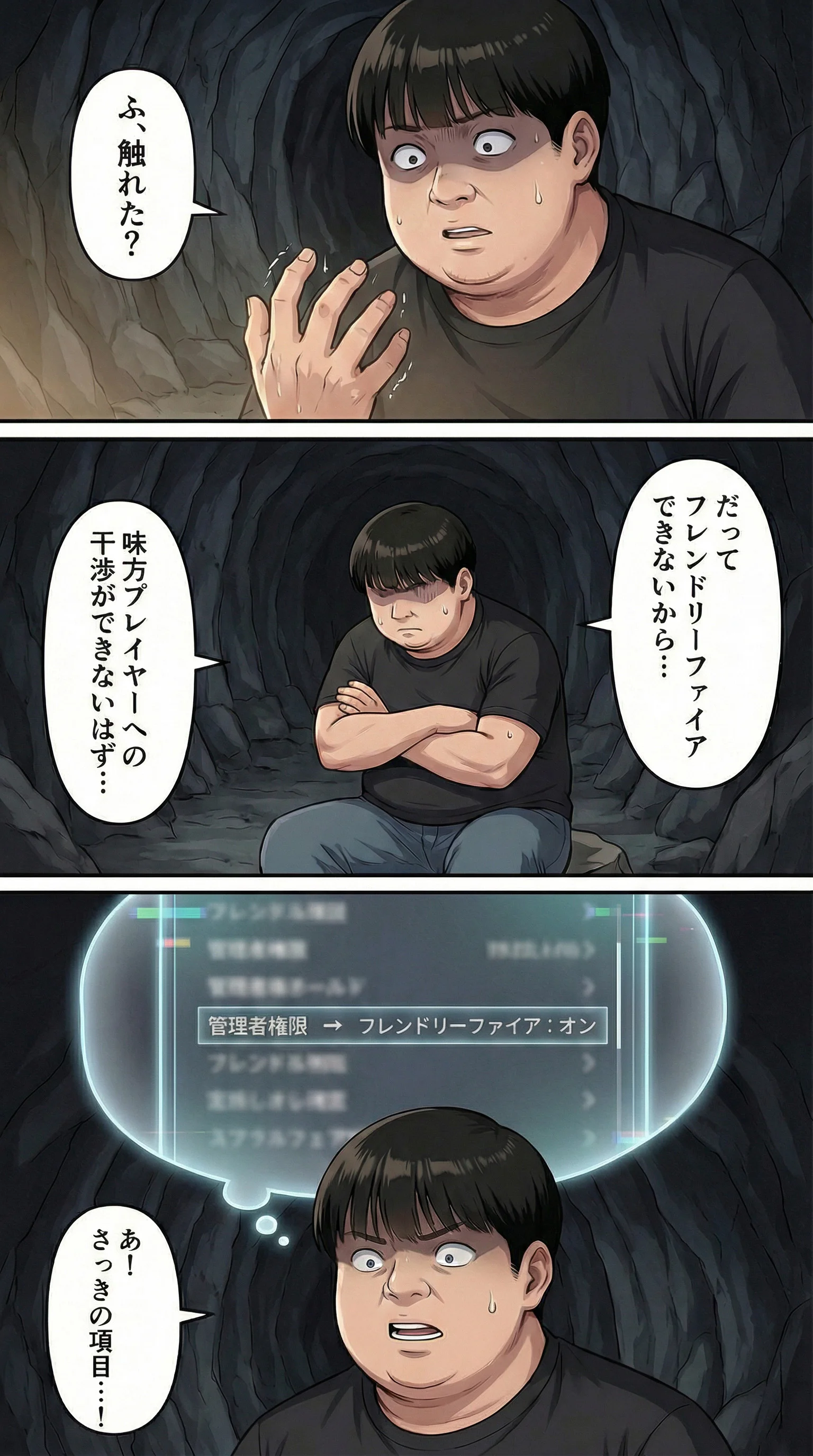 俺だけがフレンドリーファイア（味方に攻撃）できる世界 ファンタジー・屋外・戦場 サンプル18ページ目（まちょびん）