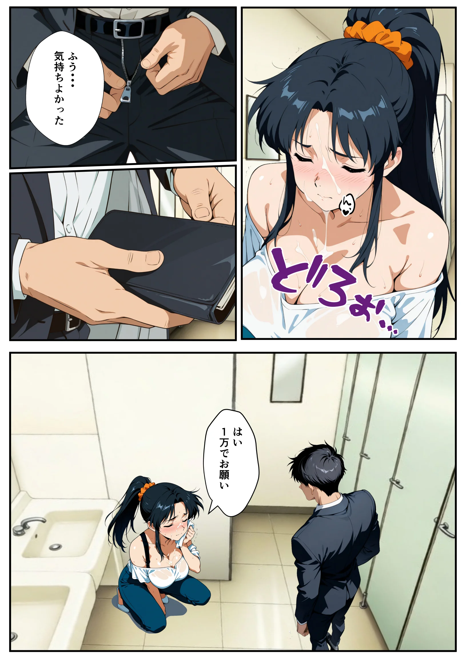 幼馴は絶倫でした パイズリ・フェラ・ぶっかけ サンプル17ページ目(らずべりー)