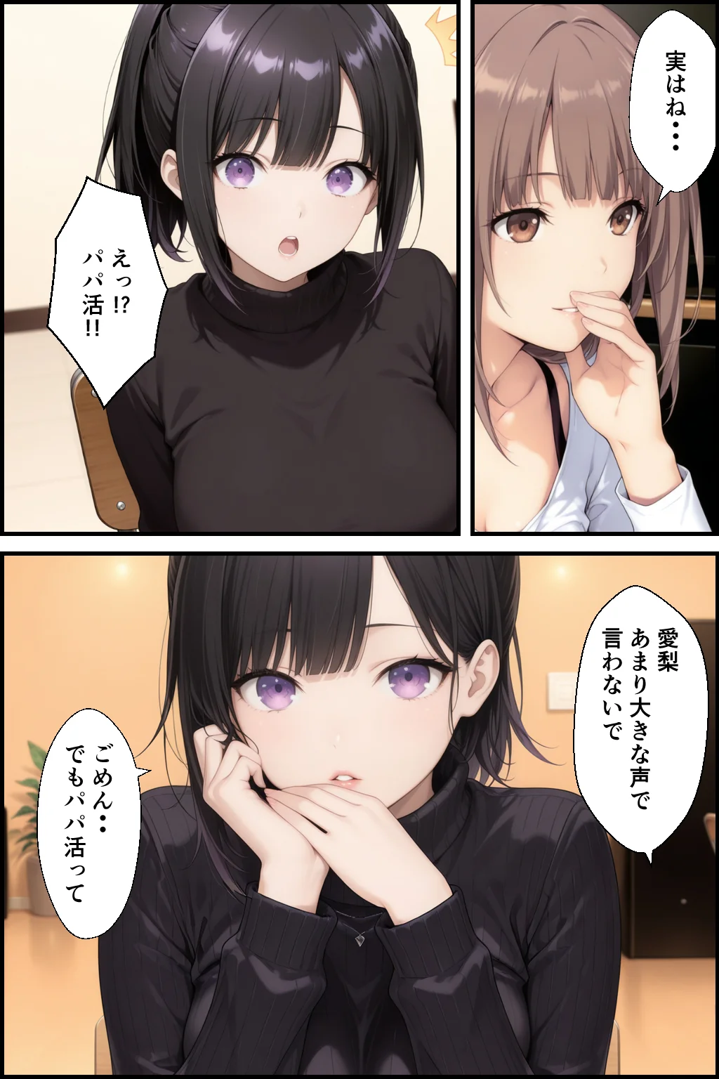 お金目的でオジ活始めたはずがハメられて嵌っちゃった クンニ・ごっくん・フェラ サンプル2ページ目(種付け彦)