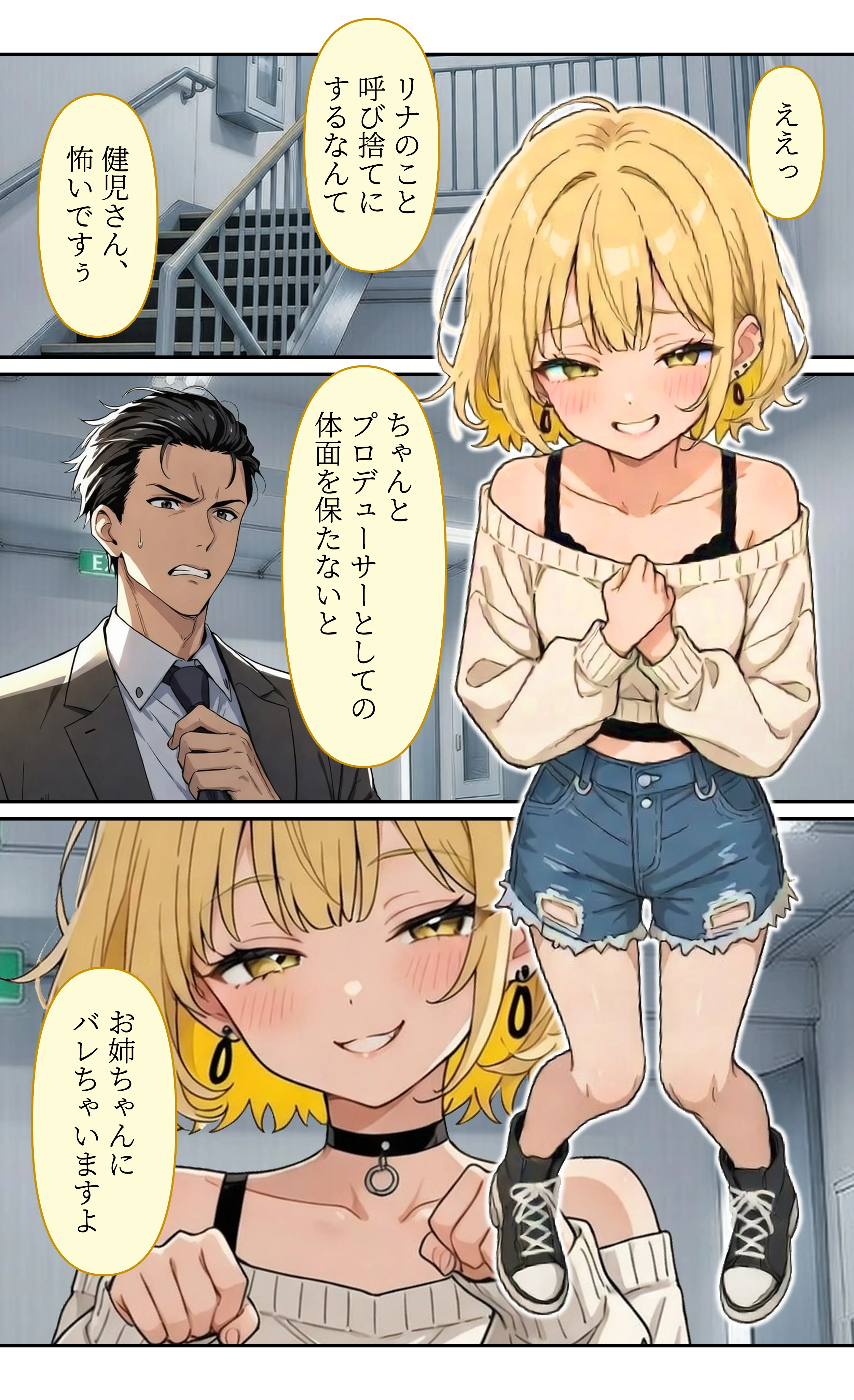 デビューは悪夢のはじまり10 〜ハナちゃんと欲望大爆発！プロデューサーの野外アイドル快楽調教編〜 辱め・野外・露出・アイドル・芸能人 サンプル4ページ目（モコヤツ）