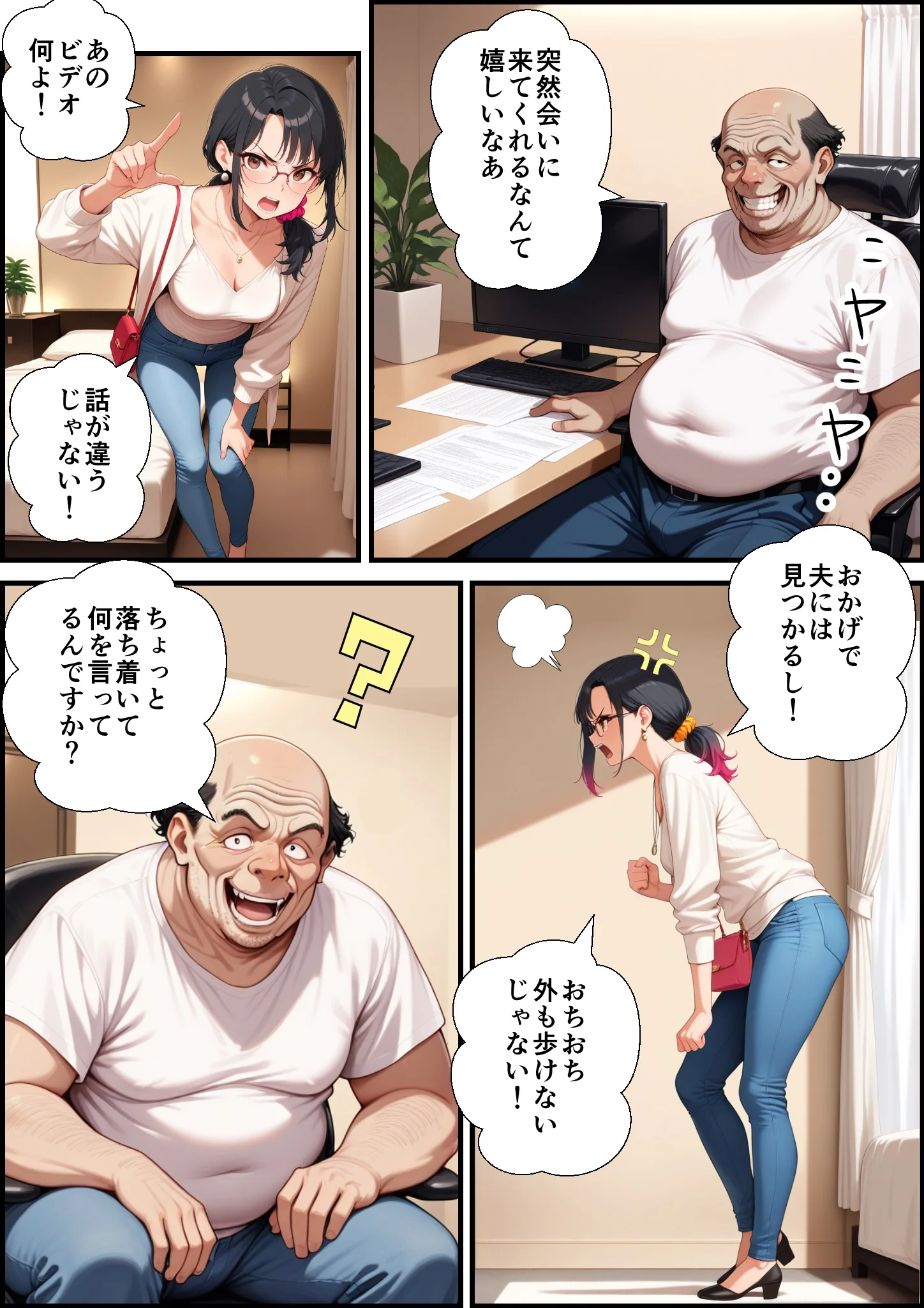 妻が毒オジに六たび媚薬を盛られた件〜最終決戦編 NTR・寝取られ・オナニー・フェラ サンプル5ページ目(鮫島猛)