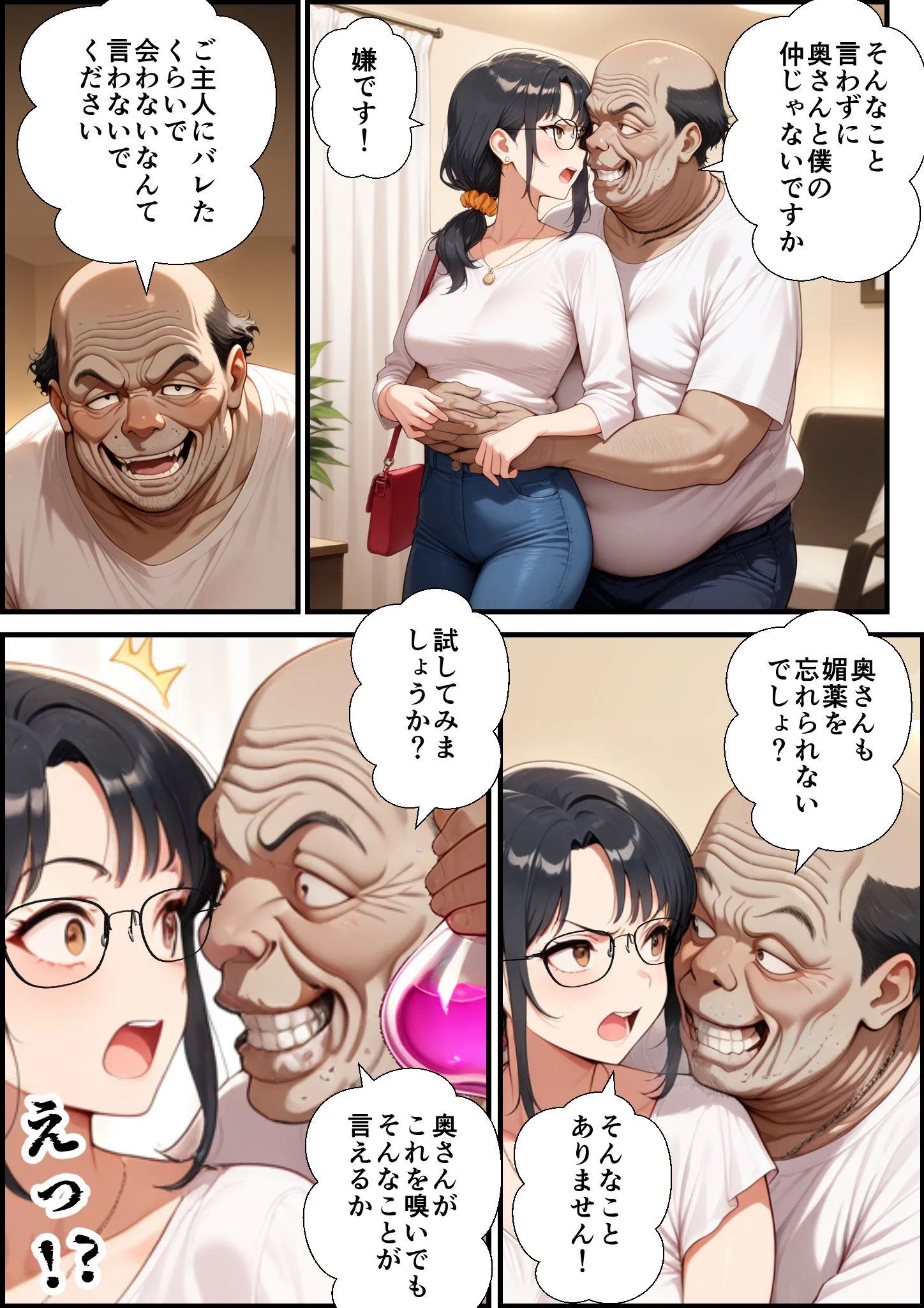 妻が毒オジに六たび媚薬を盛られた件〜最終決戦編 NTR・寝取られ・オナニー・フェラ サンプル22ページ目(鮫島猛)