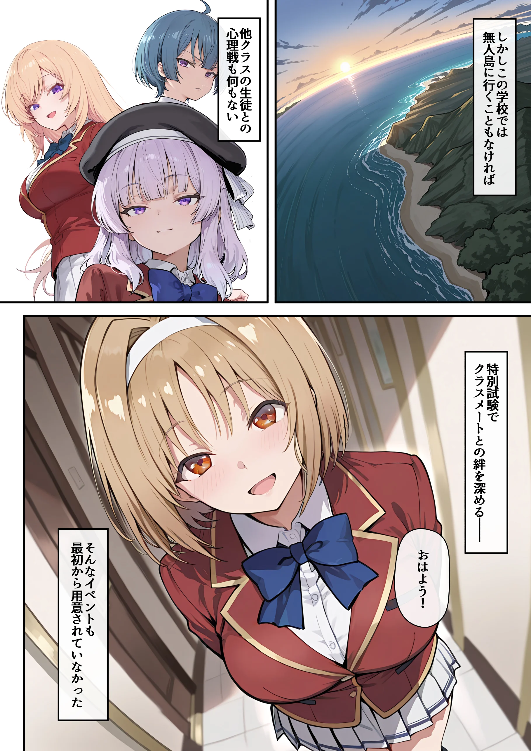 ようこそ学力至上主義の教室へ 3P・4P・不倫・中出し サンプル3ページ目(だまご屋)