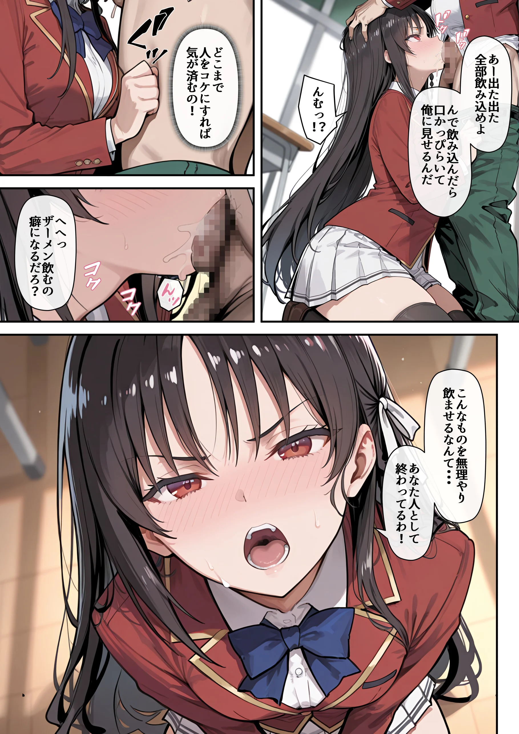 ようこそ学力至上主義の教室へ 3P・4P・不倫・中出し サンプル20ページ目(だまご屋)