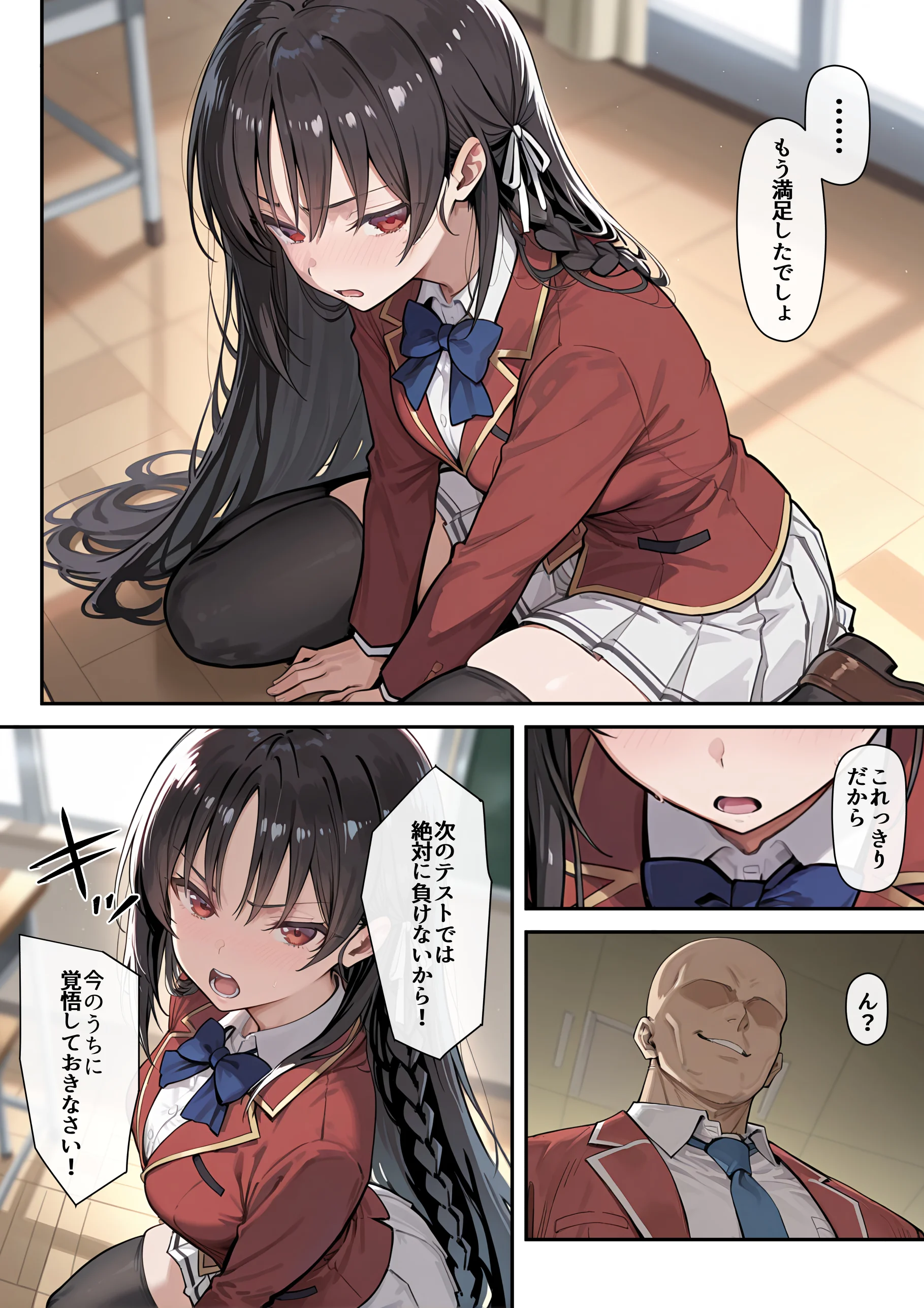 ようこそ学力至上主義の教室へ 3P・4P・不倫・中出し サンプル21ページ目(だまご屋)