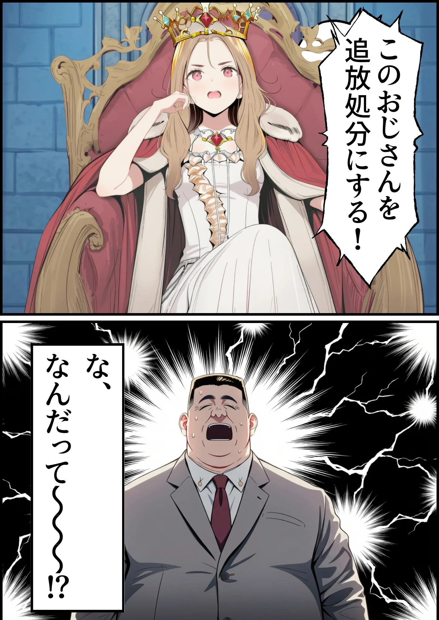 【異世界召喚】追放された種付けおじさん、辺境でハーレム悪徳領主になる ファンタジー・処女・中出し サンプル16ページ目（竿役が種付けおじさんじゃないとヌケないんだが・・・）