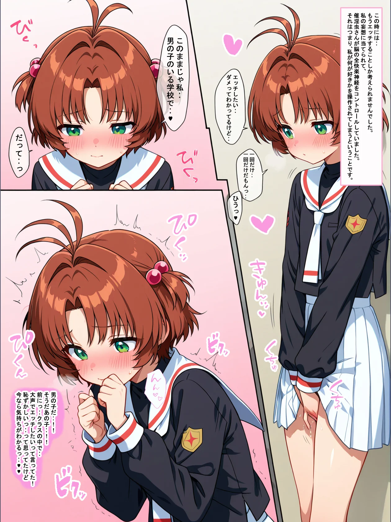 魔法少女完全敗北〜さくら散る〜 パイズリ・ファンタジー・メス堕ち サンプル20ページ目(薬舐太郎)