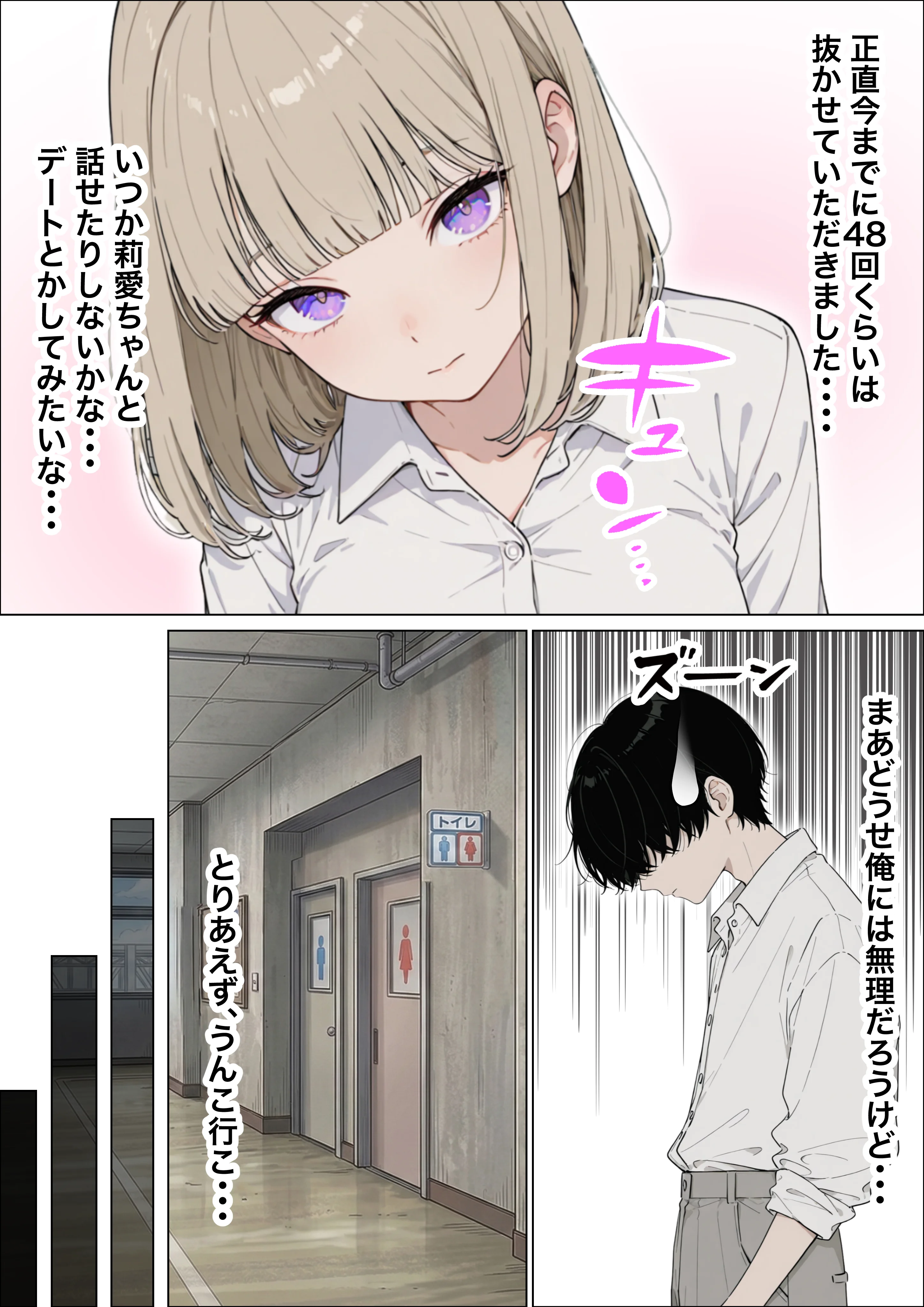 お金好きのダウナーギャルと賞金1000万懸け興奮度メーター我慢バトルで潮だくセックス ギャル・ダウナー・フェラ サンプル6ページ目(たむりん)