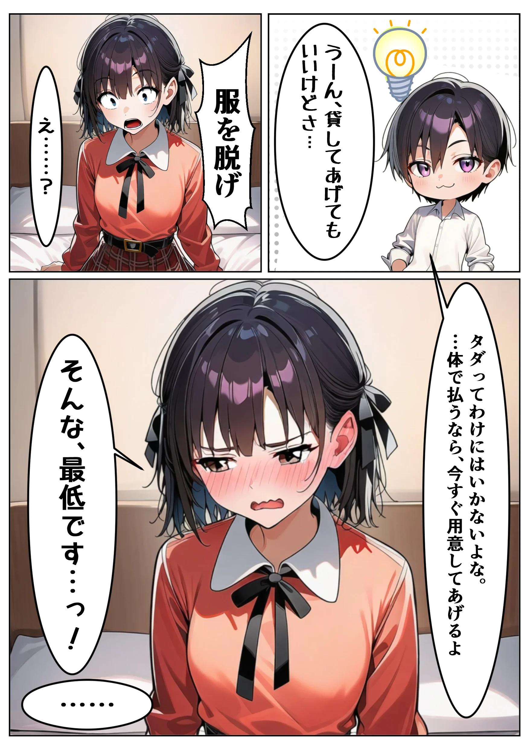 妹の手術代のために…最低な条件を呑んだ清楚なお姉ちゃんが、屈辱と快楽に溺れて堕ちるまで。 アヘ顔・おもちゃ・お姉さん サンプル6ページ目(はのぞのくん)