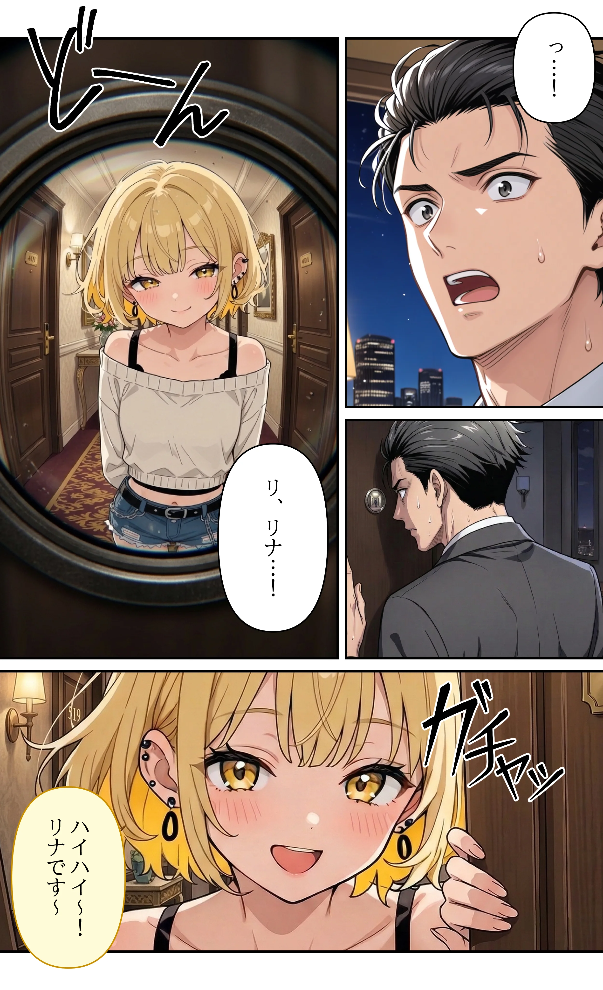 デビューは悪夢のはじまり11 〜リナちゃんと眠れる姉の傍らで止まらない沈黙の快楽編〜 アイドル・芸能人・中出し・金髪 サンプル6ページ目（モコヤツ）