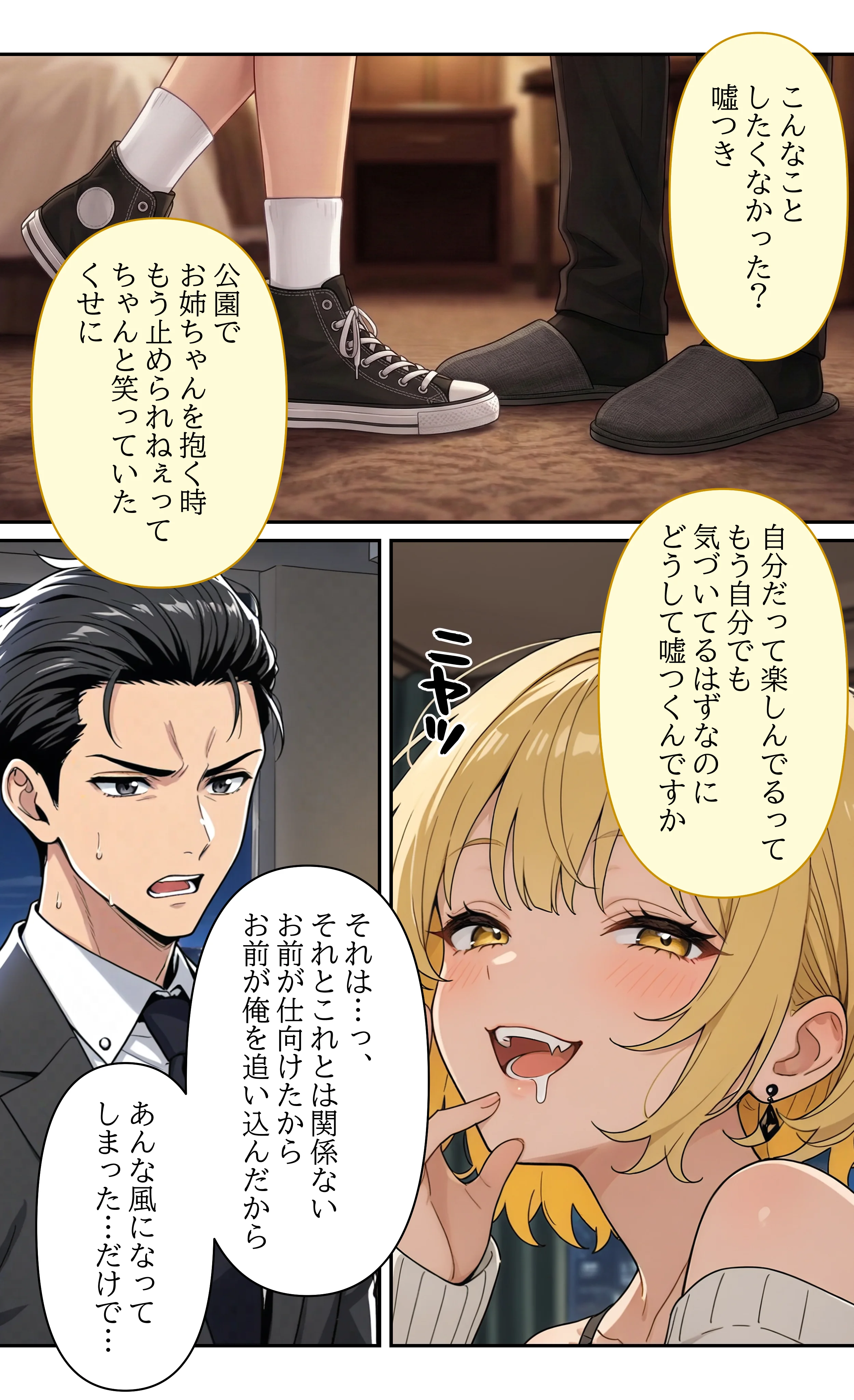 デビューは悪夢のはじまり11 〜リナちゃんと眠れる姉の傍らで止まらない沈黙の快楽編〜 アイドル・芸能人・中出し・金髪 サンプル10ページ目（モコヤツ）