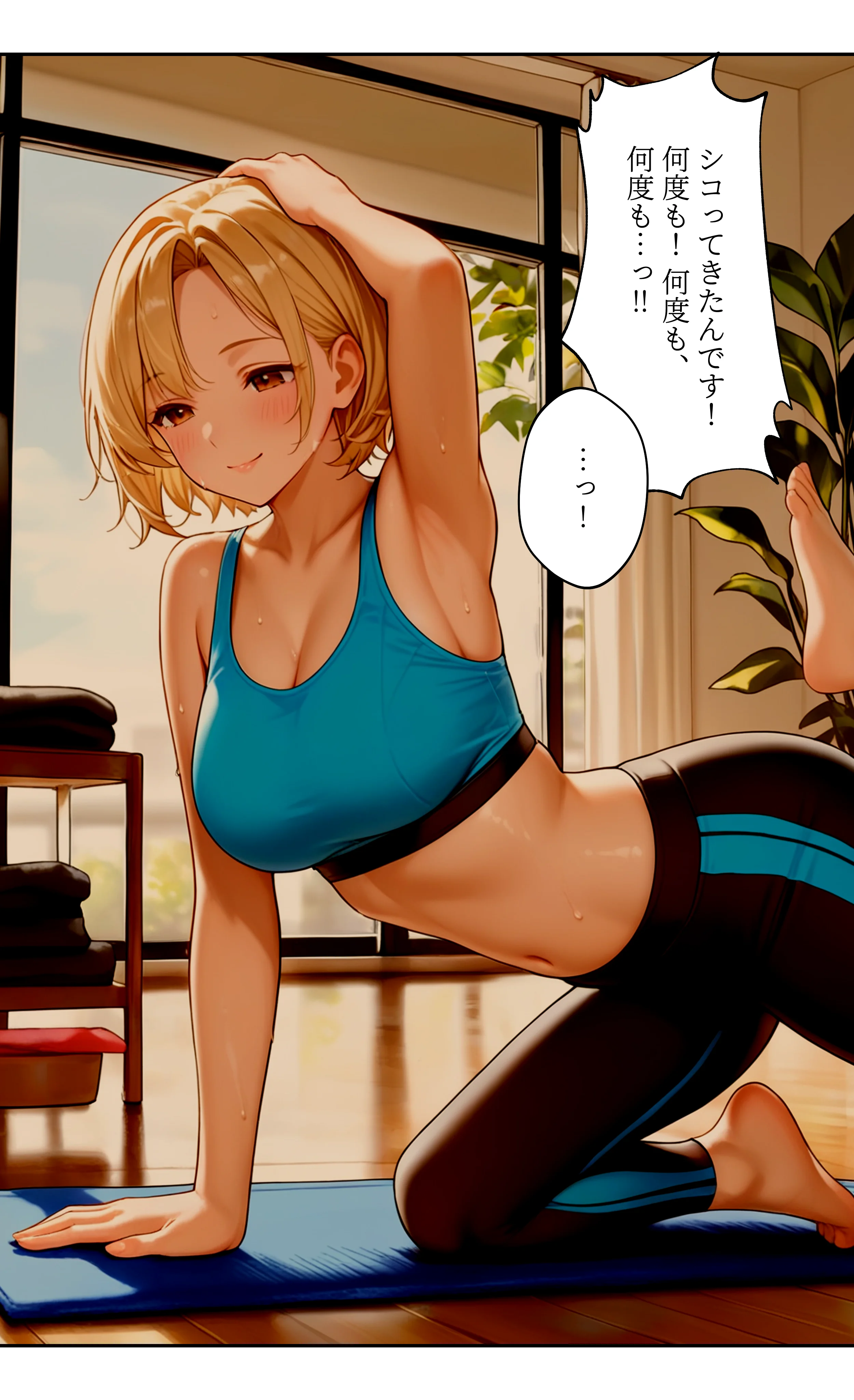 本格人妻AV企画〜童貞卒業プロジェクト〜5編 〜全裸で教える人妻ヨガ講師の1:1密着レッスン〜 ラブコメ・不倫・中出し サンプル21ページ目(ウバヤツ)