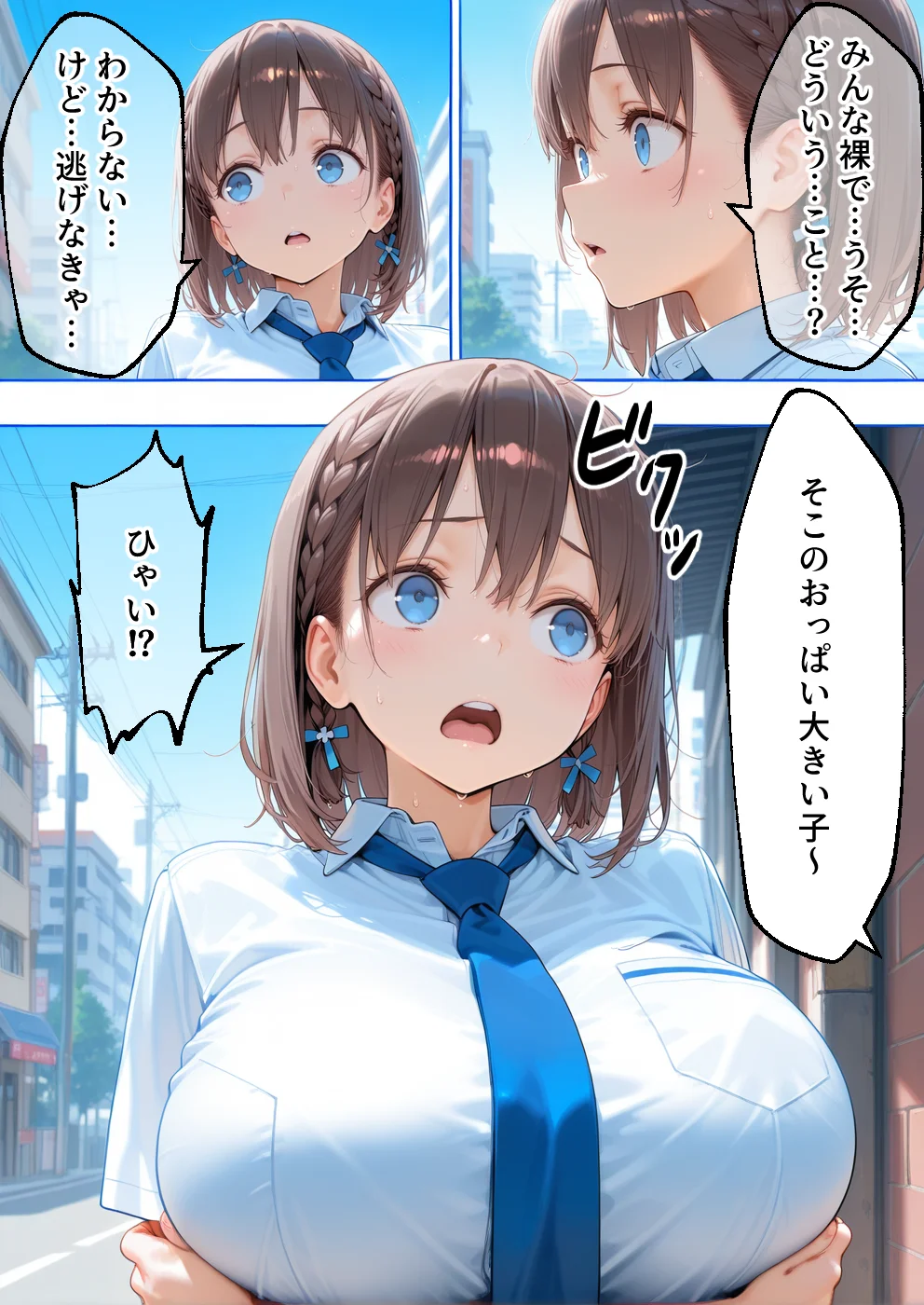 監禁アクメ地獄 孕んでも解放されない 快楽の牢獄  学生編 3P・4P・アナル・アヘ顔 サンプル7ページ目(えちち工房)