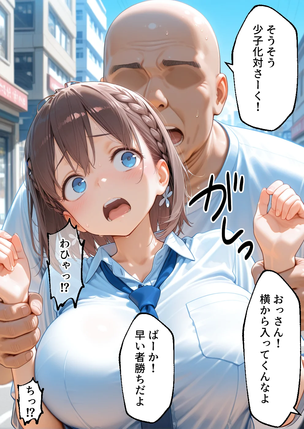 監禁アクメ地獄 孕んでも解放されない 快楽の牢獄  学生編 3P・4P・アナル・アヘ顔 サンプル9ページ目(えちち工房)