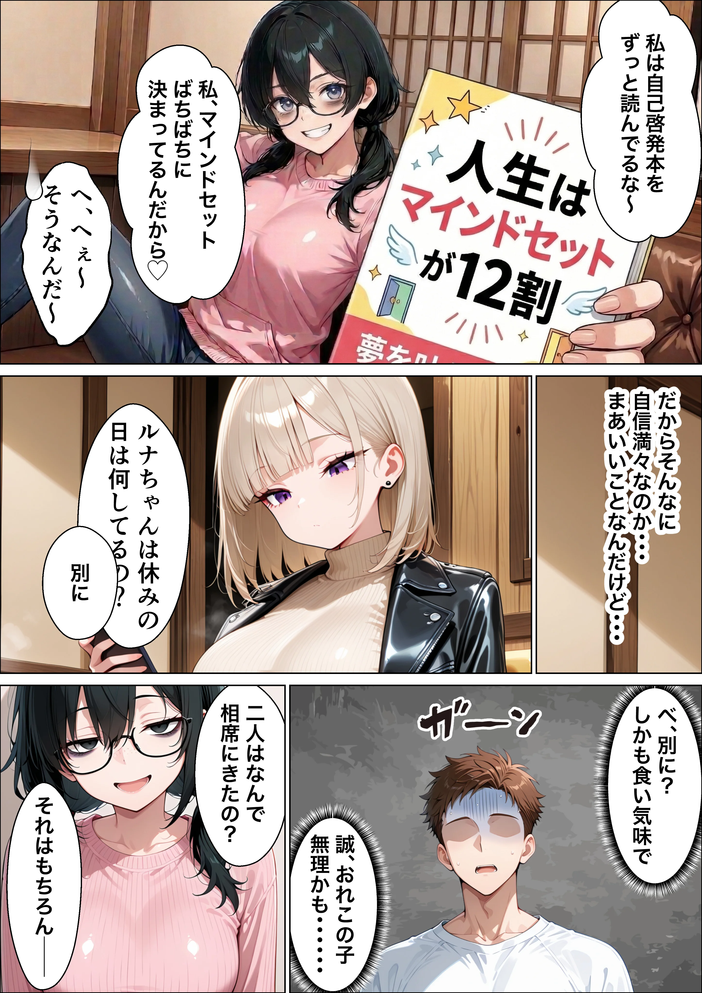 相席居酒屋で出会ったダウナーギャルと朝まで本能剥き出しイチャラブセックス ギャル・ダウナー・フェラ サンプル14ページ目(たむりん)