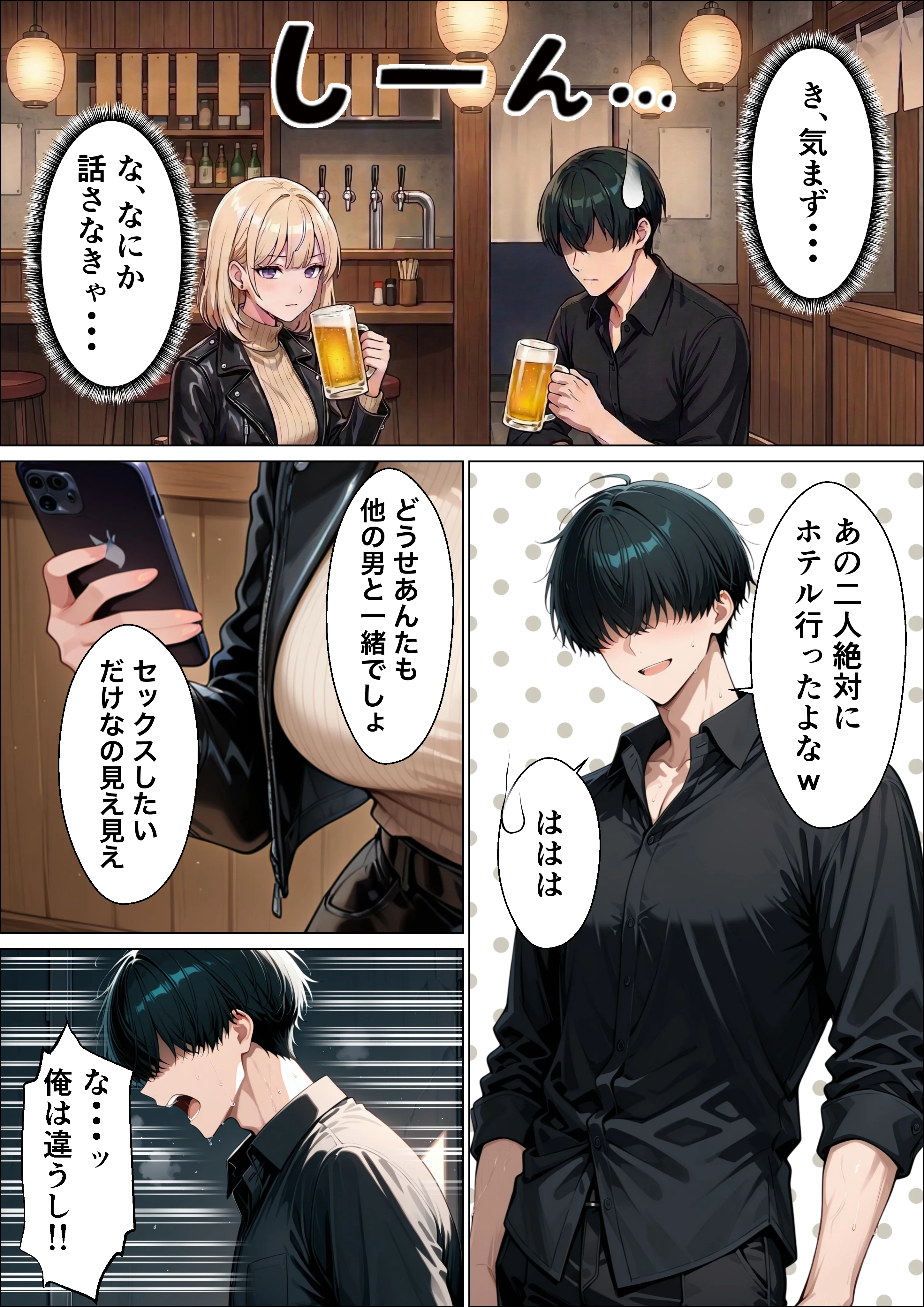 相席居酒屋で出会ったダウナーギャルと朝まで本能剥き出しイチャラブセックス ギャル・ダウナー・フェラ サンプル18ページ目(たむりん)