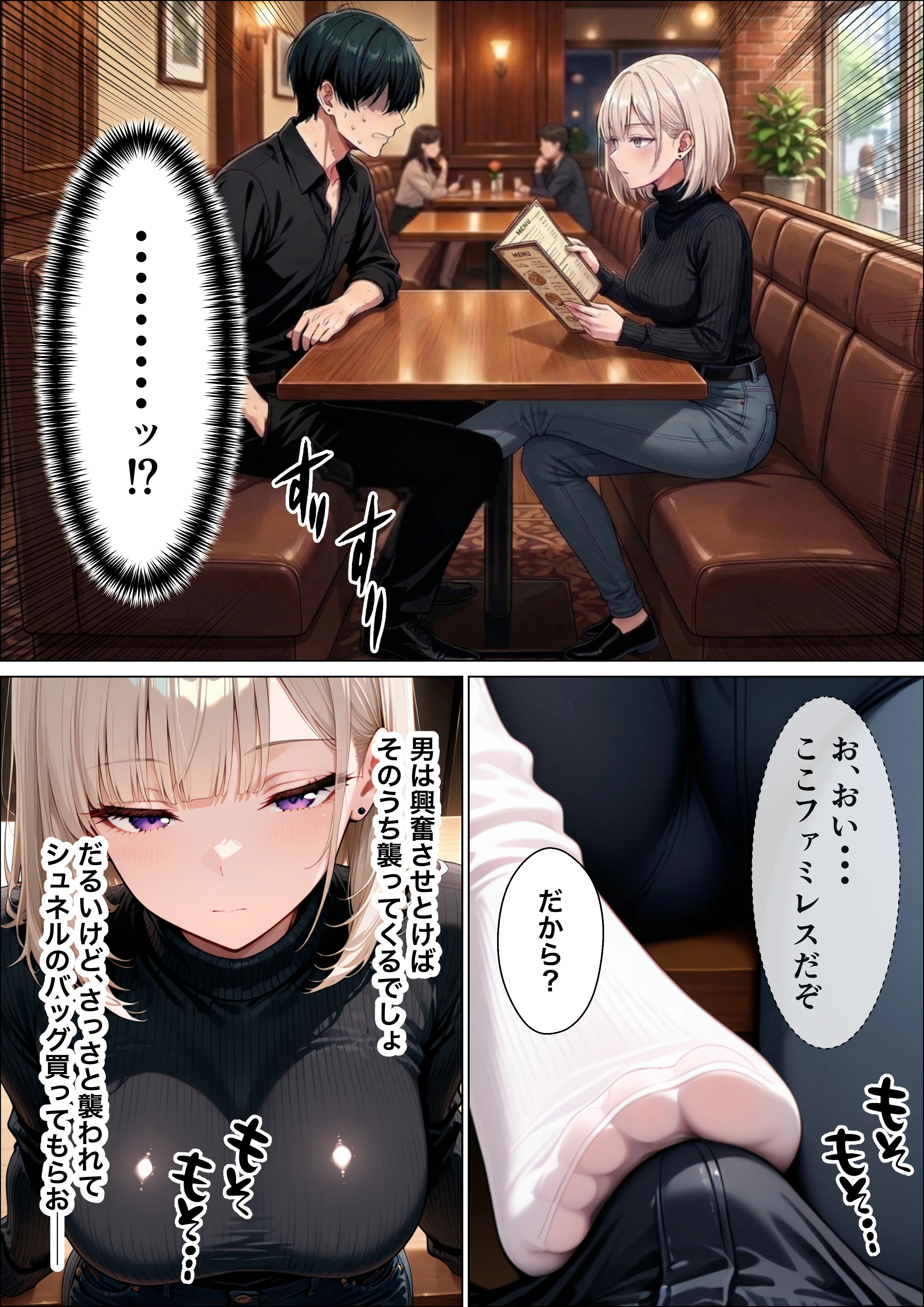 相席居酒屋で出会ったダウナーギャルと朝まで本能剥き出しイチャラブセックス ギャル・ダウナー・フェラ サンプル24ページ目(たむりん)