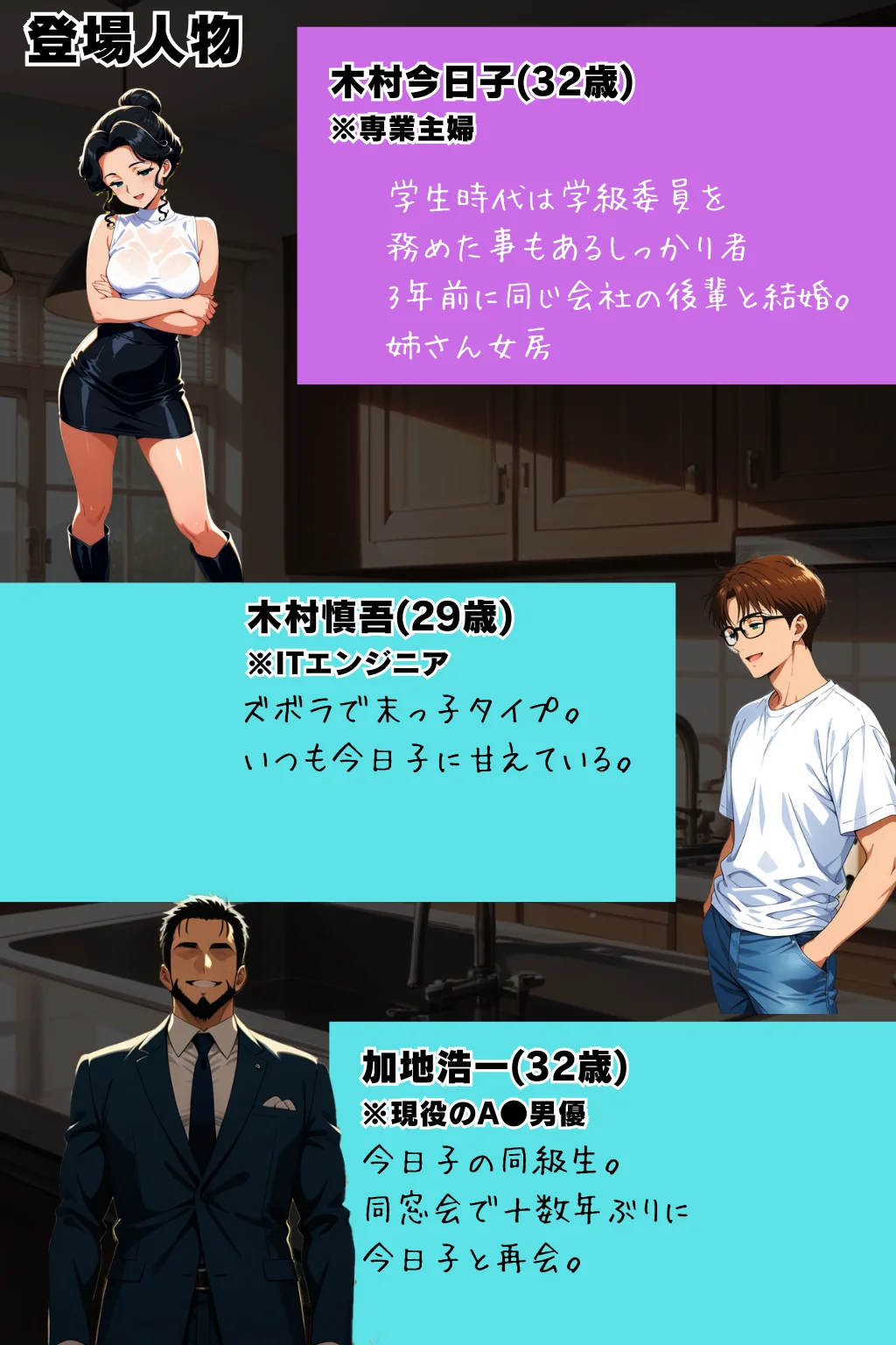 【1話無料】ねとられ同窓会（前編）〜現役A●男優の標的は熟れた人妻の肉体〜 NTR・寝取られ・フェラ・中出し サンプル2ページ目(ピンク堂書店)