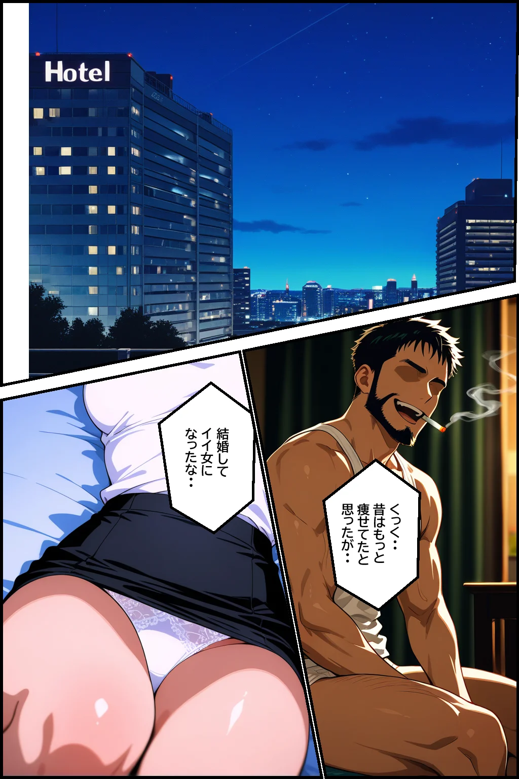 【1話無料】ねとられ同窓会（前編）〜現役A●男優の標的は熟れた人妻の肉体〜 NTR・寝取られ・フェラ・中出し サンプル14ページ目(ピンク堂書店)