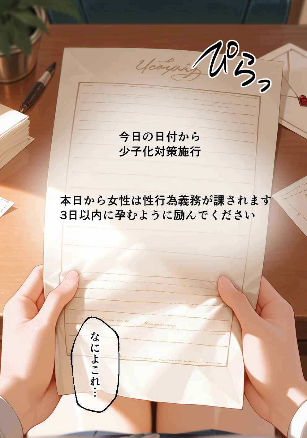 監禁アクメ地獄 孕んでも解放されない 快楽の牢獄 魔術師編 3P・4P・アナル・アヘ顔 サンプル4ページ目(えちち工房)