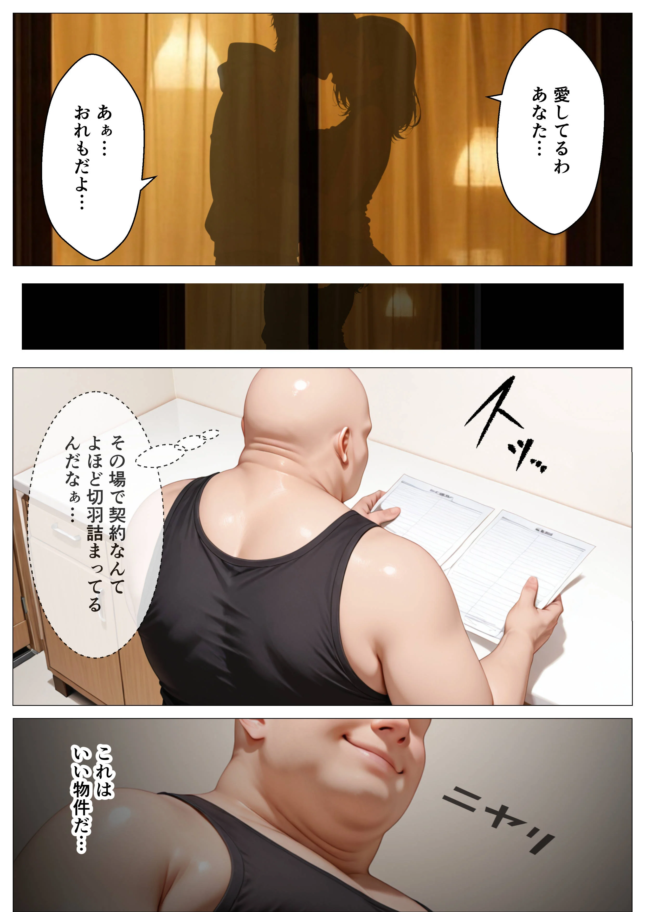 孕ませアパート 親子揃って完全に堕ちるまで NTR・寝取られ・デカチン・巨根・ハーレム サンプル10ページ目(オナット製造)