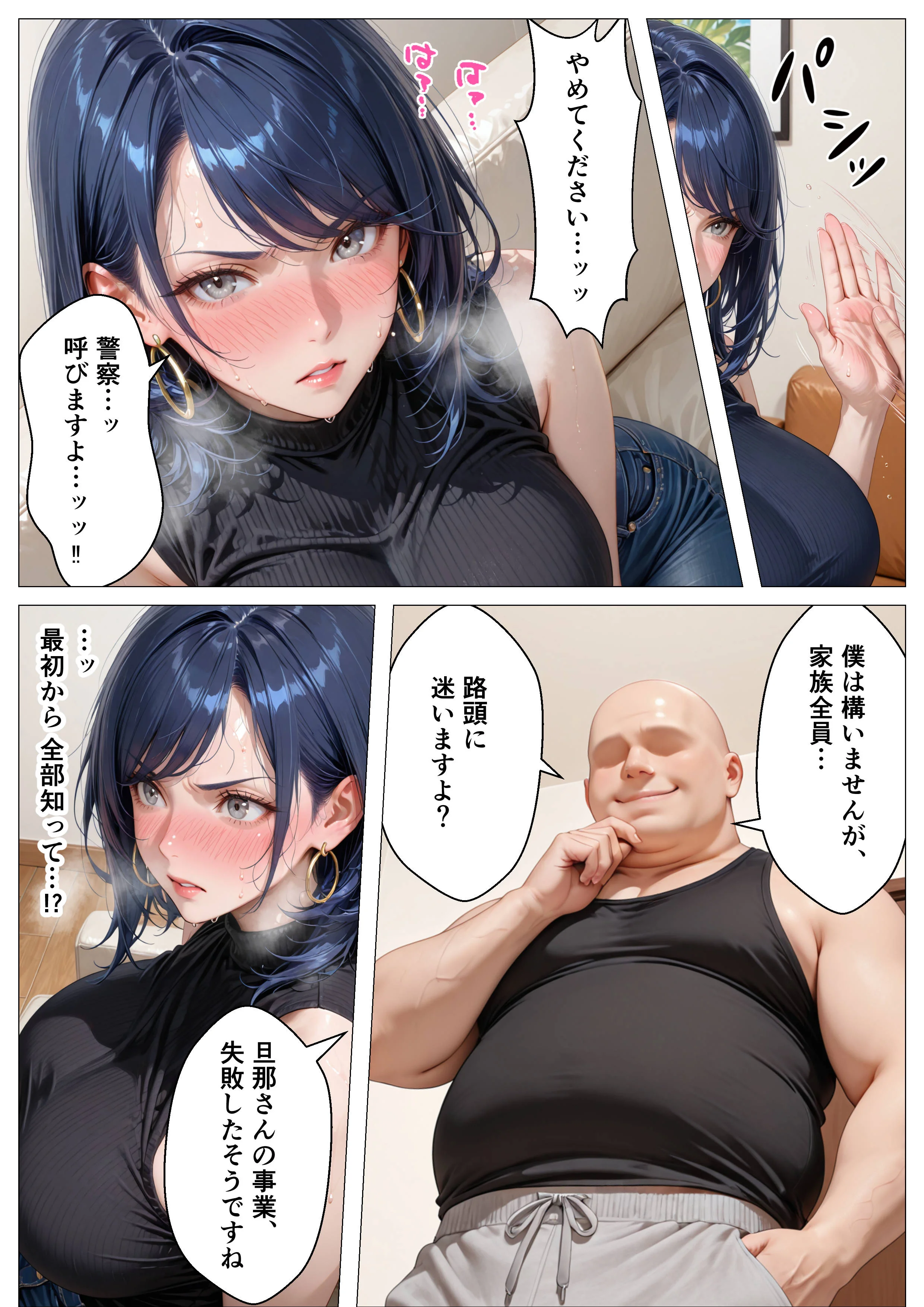 孕ませアパート 親子揃って完全に堕ちるまで NTR・寝取られ・デカチン・巨根・ハーレム サンプル16ページ目(オナット製造)