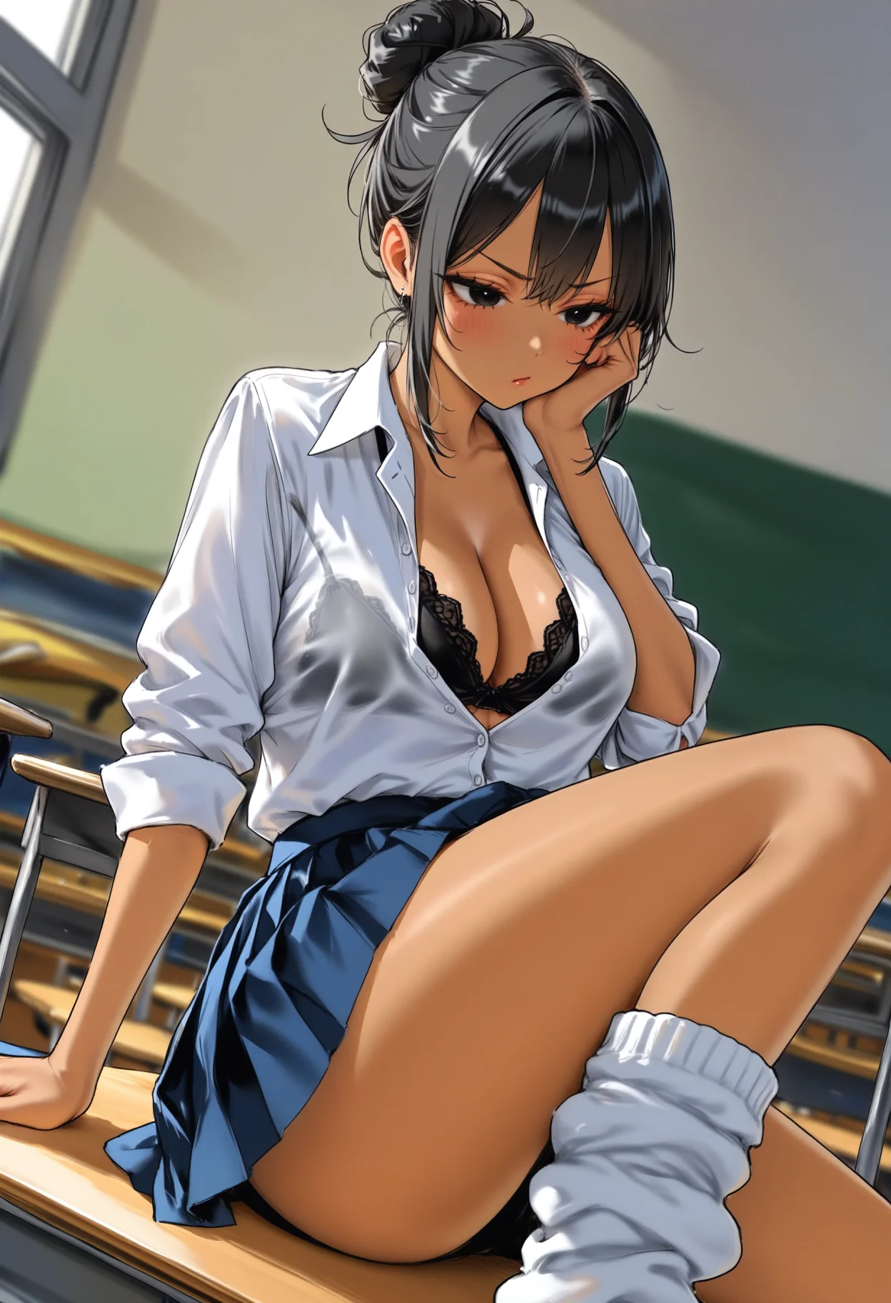 デビューは悪夢のはじまり 〜モコエンター・イメージチェンジ！黒ギャルに転生した彼女たち〜 ギャル・アイドル・芸能人・中出し サンプル13ページ目（モコヤツ）