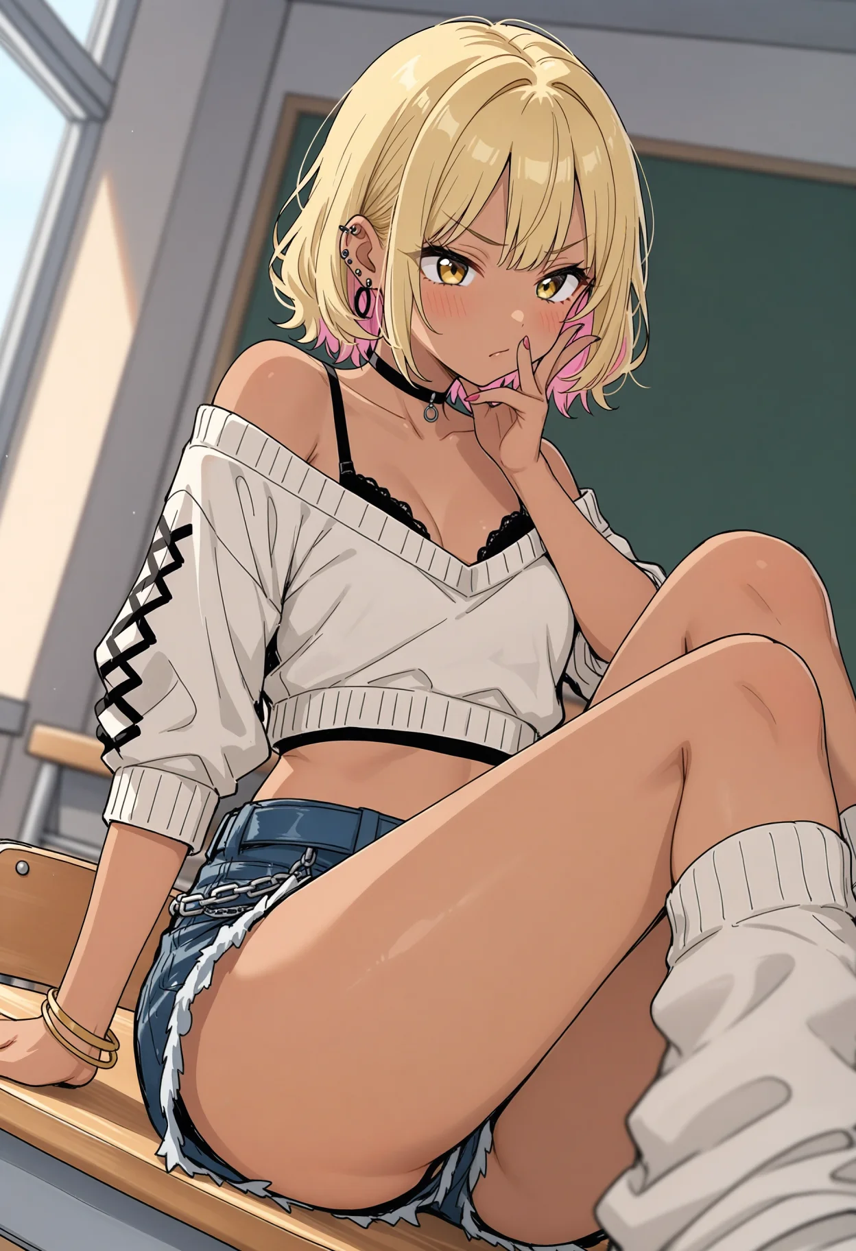 デビューは悪夢のはじまり 〜モコエンター・イメージチェンジ！黒ギャルに転生した彼女たち〜 ギャル・アイドル・芸能人・中出し サンプル14ページ目（モコヤツ）