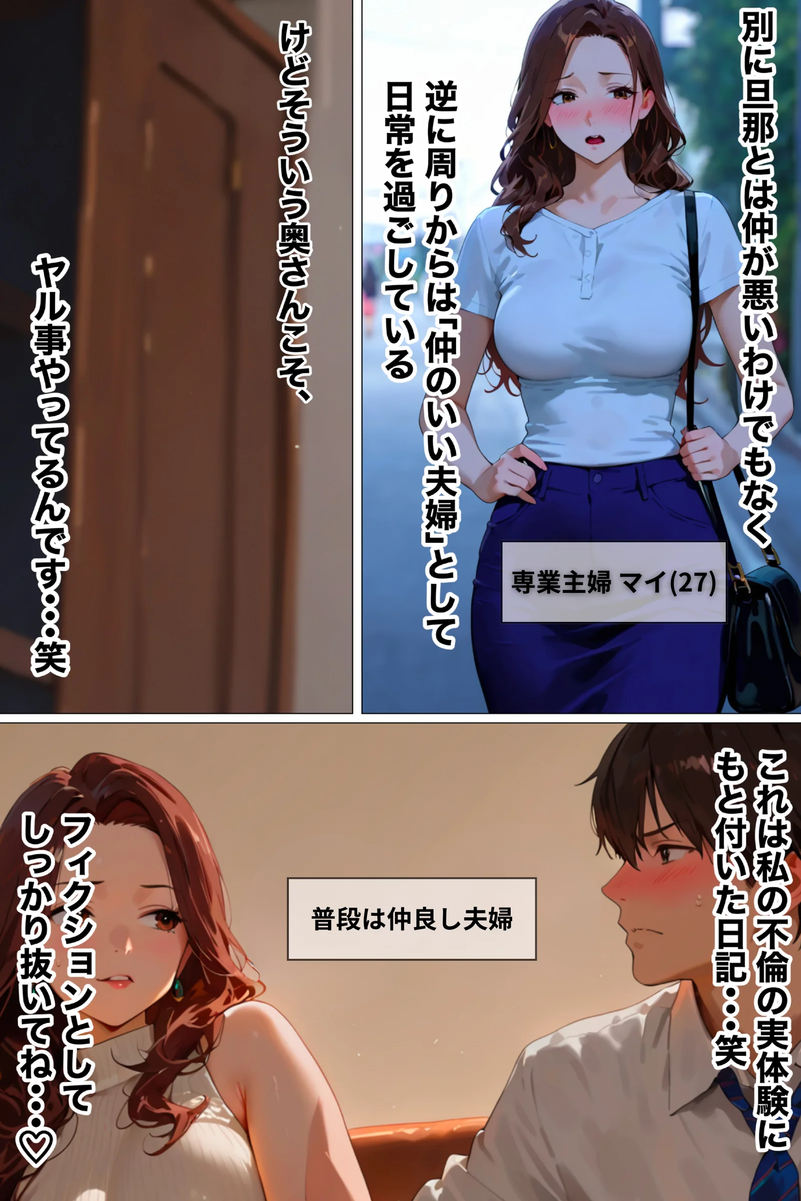 【女子友達から聞いた実話】女子旅行は絶対に浮気ですwww NTR・寝取られ・フルカラー・不倫 サンプル2ページ目(黒海ジュリア)