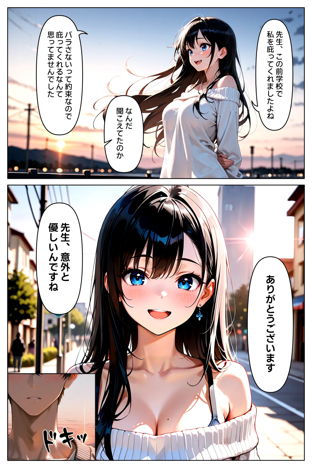 続・裏アカがバレて絶望する教え子を脅迫し、俺の性奴●にする話 フェラ・ロングヘア・中出し サンプル16ページ目(欲望の花園)