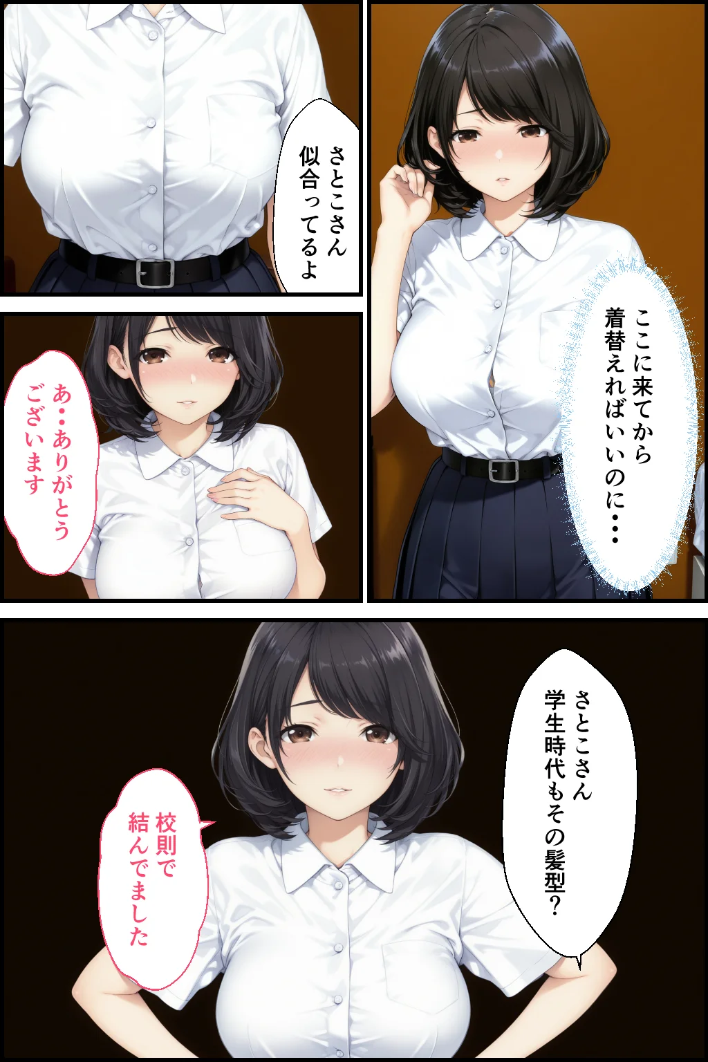 家事代行おばさんの娘が俺好み過ぎてHたらおばさんにバレて2 社長編 クンニ・熟女・人妻・主婦 サンプル2ページ目（種付け彦）