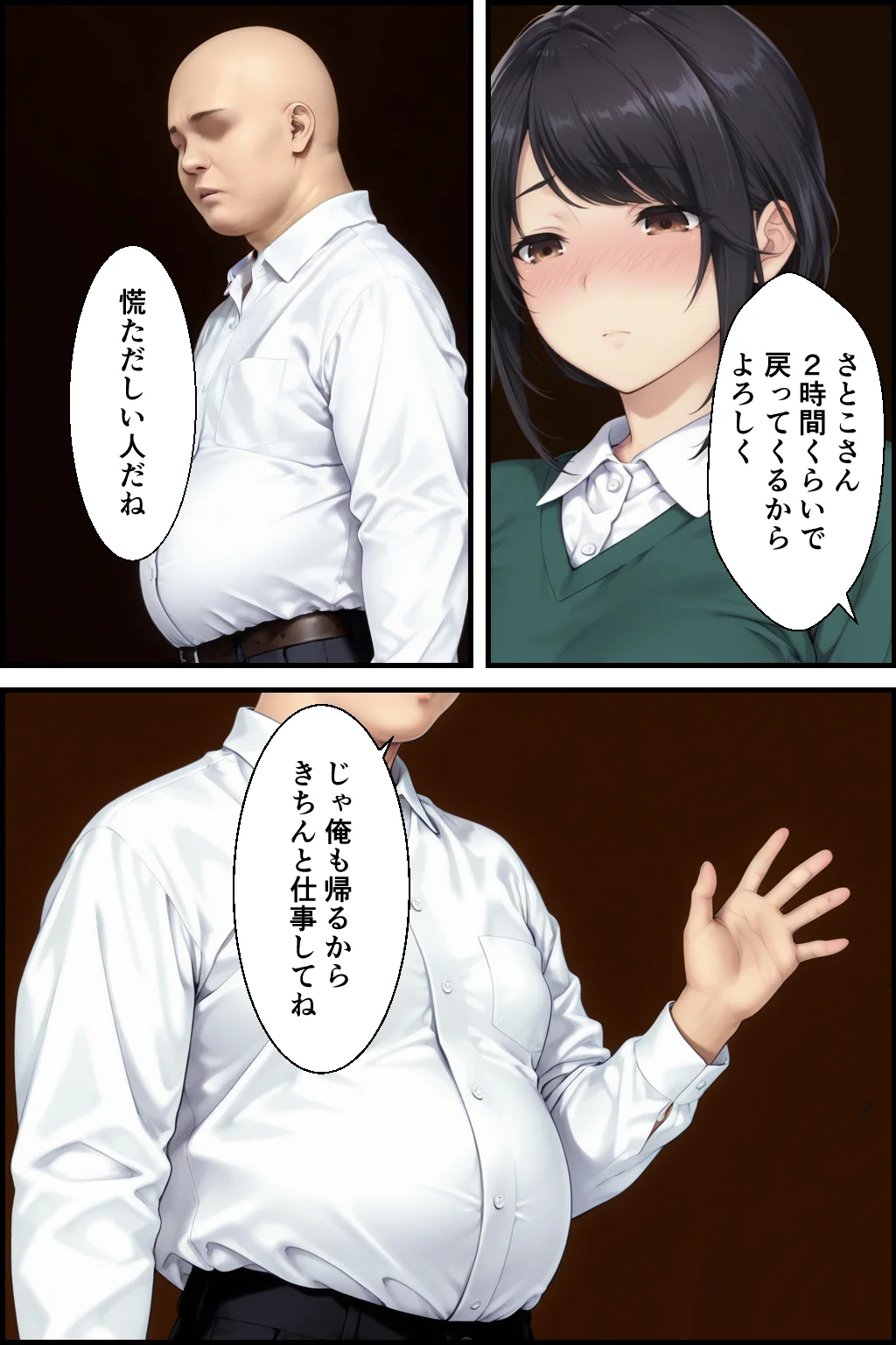 家事代行おばさんの娘が俺好み過ぎてHたらおばさんにバレて2 社長編 クンニ・熟女・人妻・主婦 サンプル19ページ目（種付け彦）