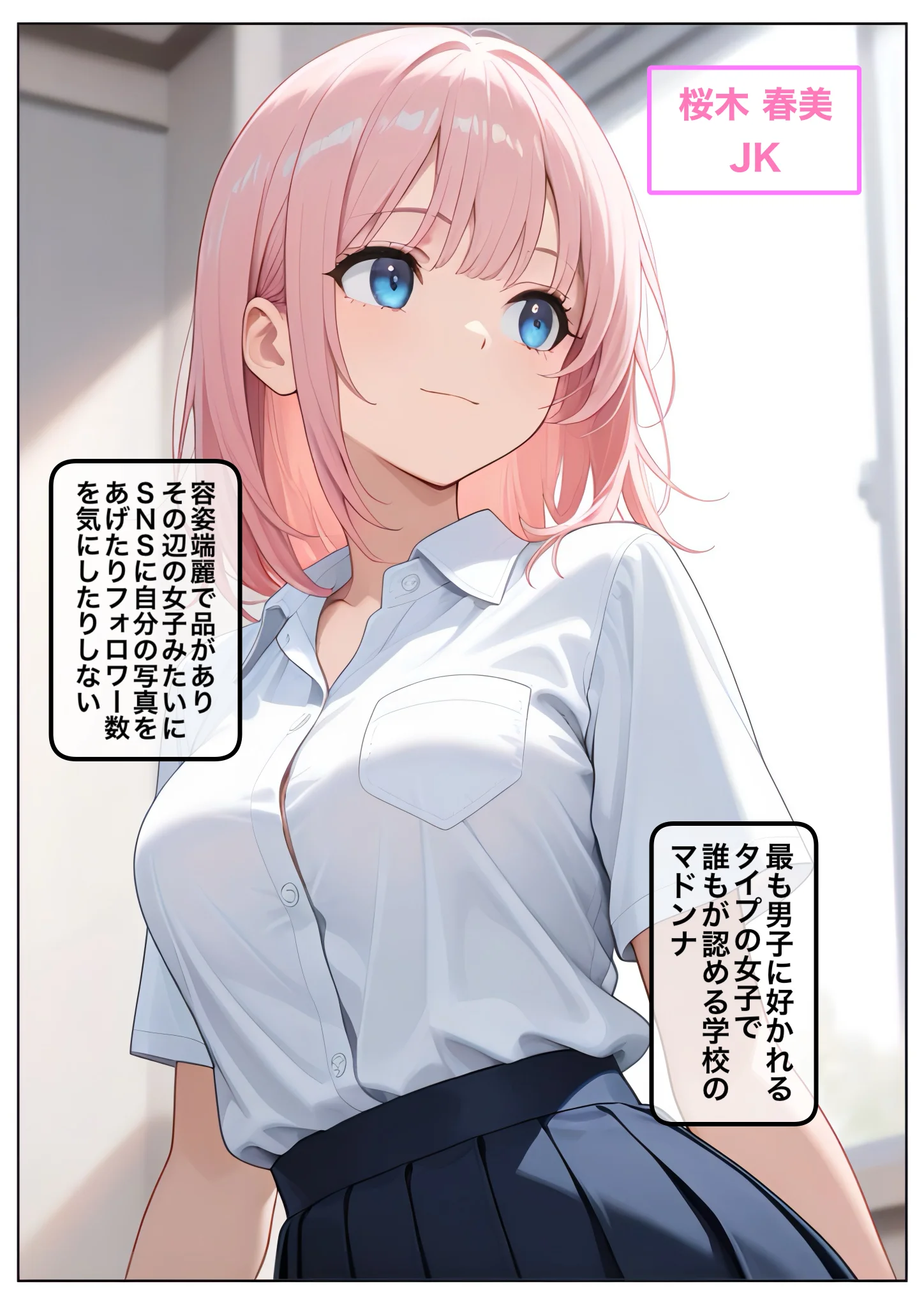 男子NGマドンナとヤルには不意打ち挿入しかなかった クンニ・制服・処女 サンプル2ページ目（コノコモアノコモ）