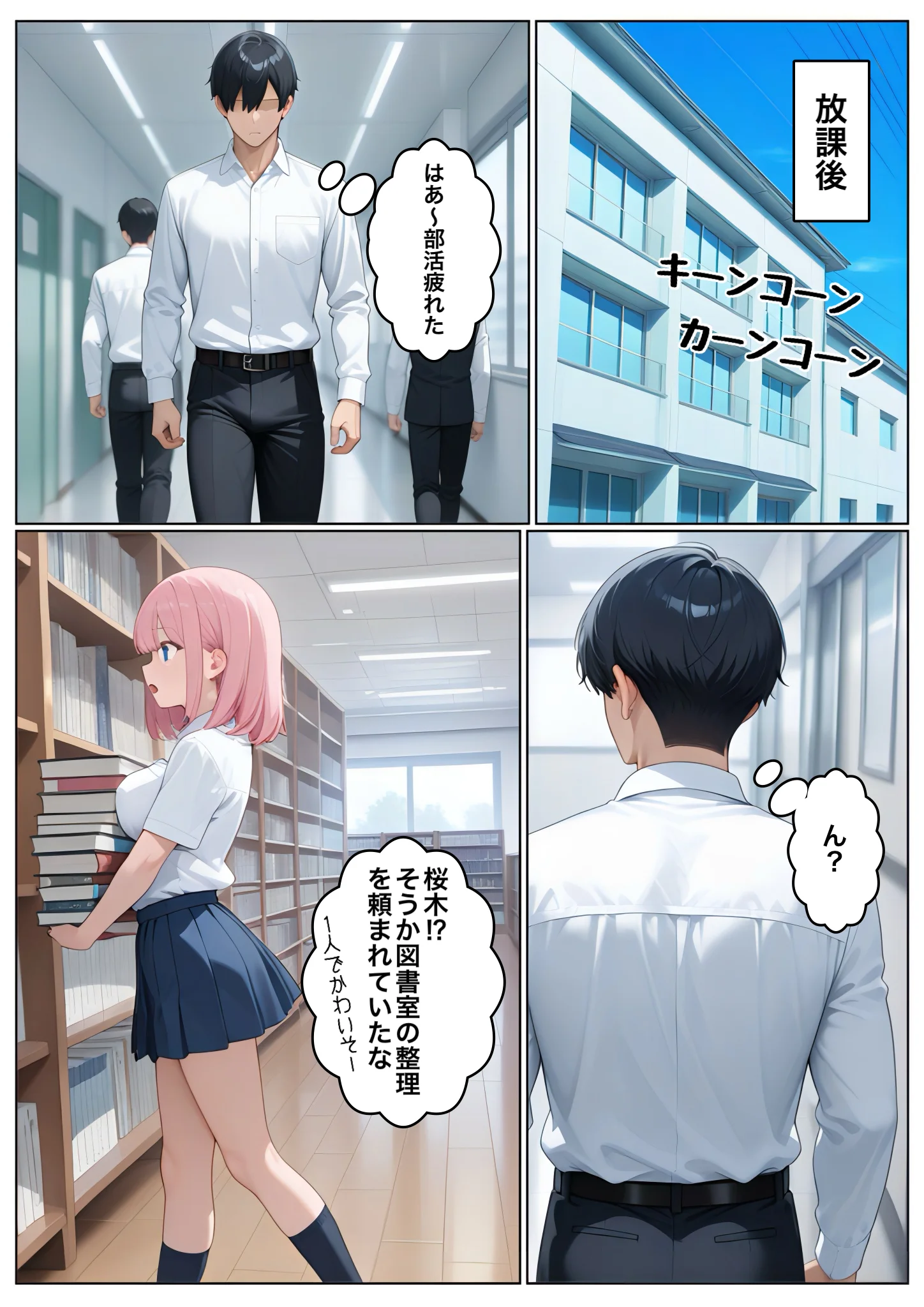 男子NGマドンナとヤルには不意打ち挿入しかなかった クンニ・制服・処女 サンプル13ページ目（コノコモアノコモ）
