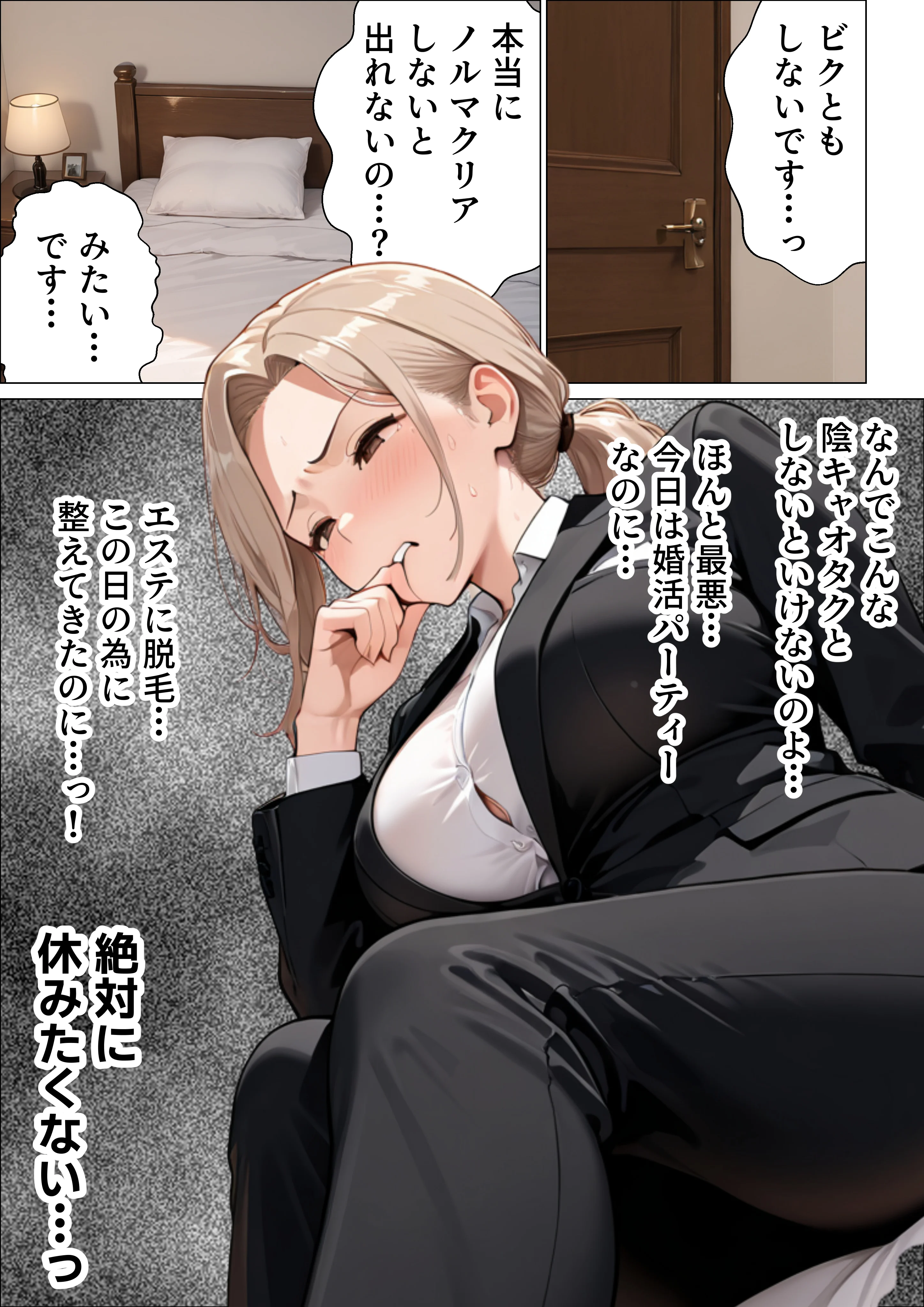 婚活中の爆乳OLの先輩と極太チンポでお仕置きセックス イラマチオ・オフィス・職場・お姉さん サンプル11ページ目(すぷらっしゅまうんてん)