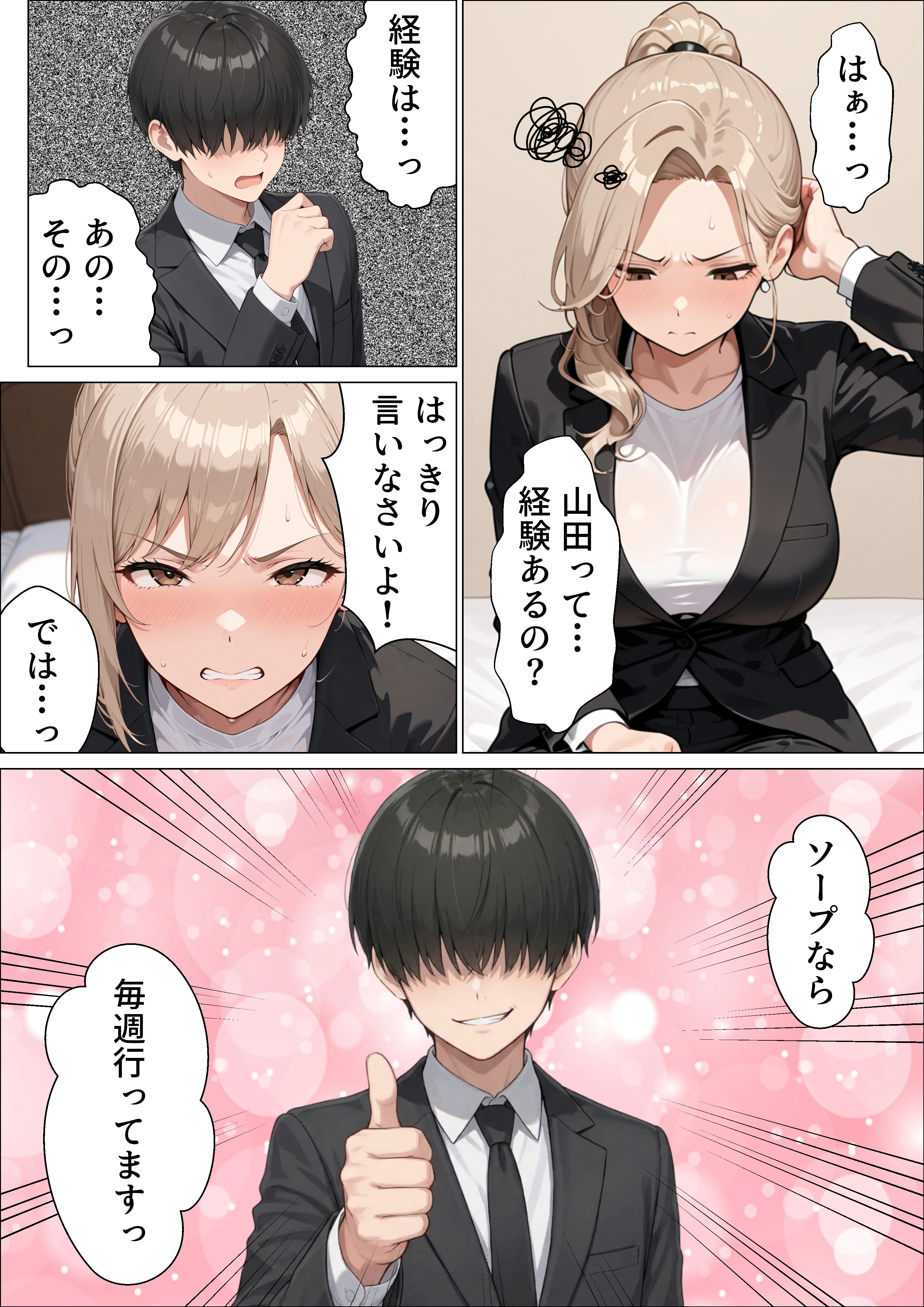 婚活中の爆乳OLの先輩と極太チンポでお仕置きセックス イラマチオ・オフィス・職場・お姉さん サンプル12ページ目(すぷらっしゅまうんてん)