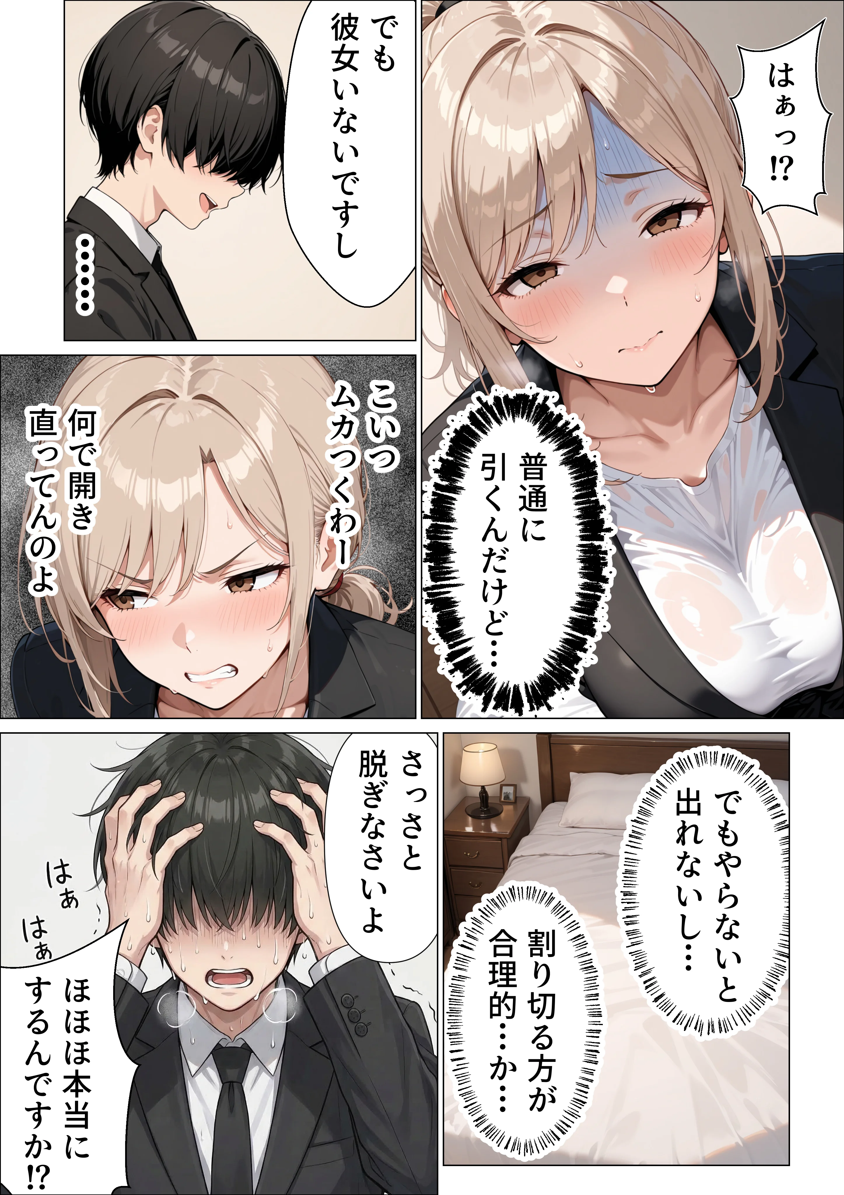 婚活中の爆乳OLの先輩と極太チンポでお仕置きセックス イラマチオ・オフィス・職場・お姉さん サンプル13ページ目(すぷらっしゅまうんてん)