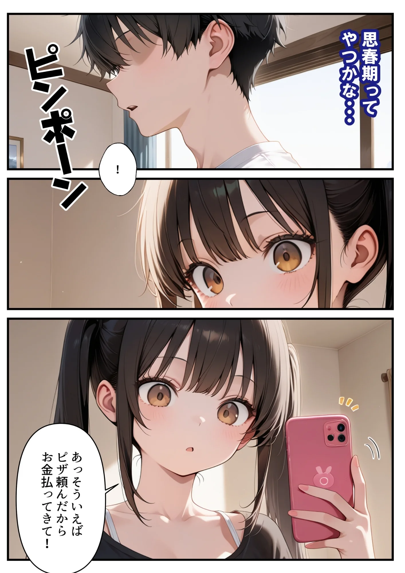 めちゃくちゃ生意気な現役女子校生アイドルの妹のパンツでシコっていたら... アイドル・アナル・オナニー サンプル6ページ目(ルミナ)