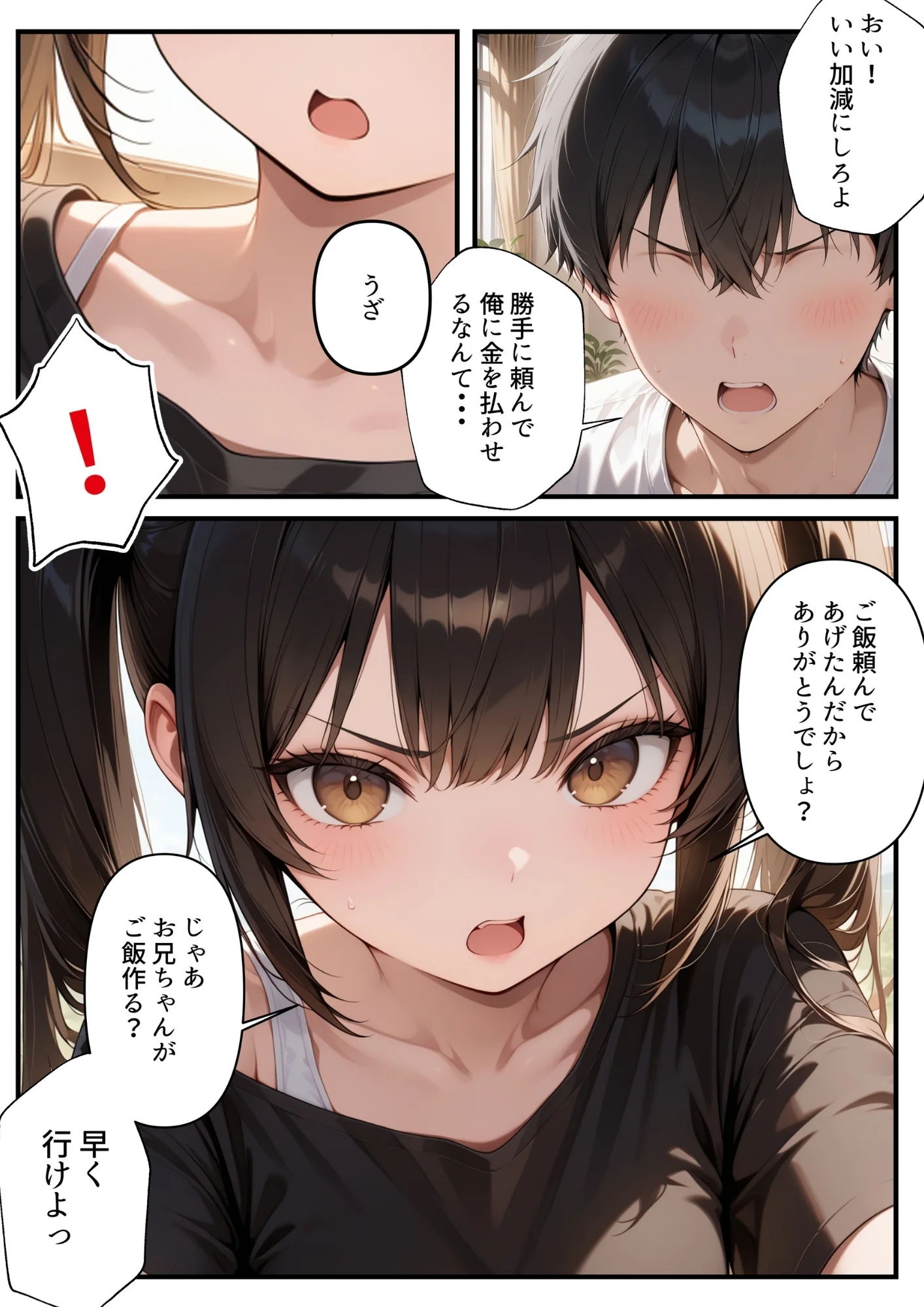 めちゃくちゃ生意気な現役女子校生アイドルの妹のパンツでシコっていたら... アイドル・アナル・オナニー サンプル7ページ目(ルミナ)