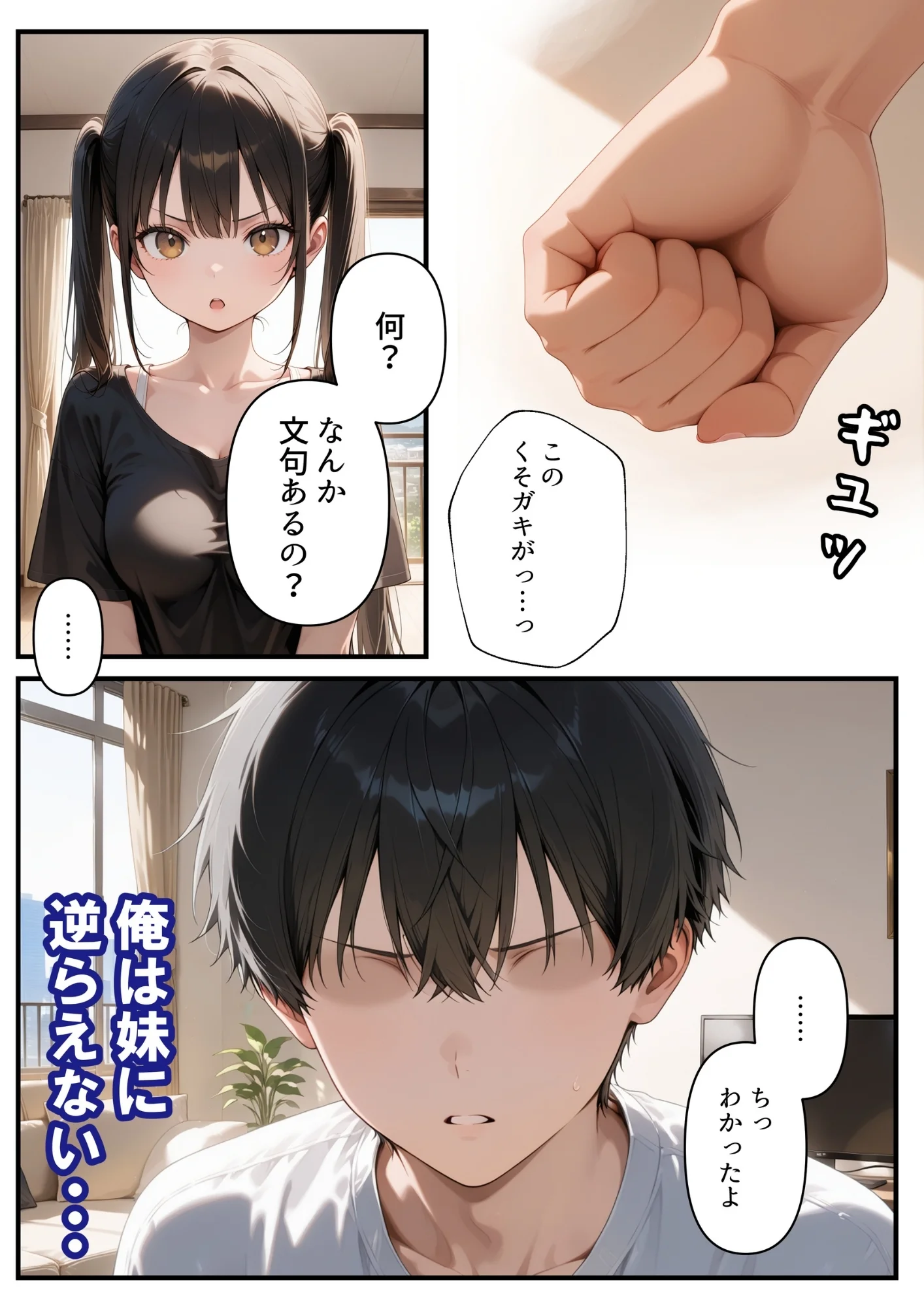 めちゃくちゃ生意気な現役女子校生アイドルの妹のパンツでシコっていたら... アイドル・アナル・オナニー サンプル8ページ目(ルミナ)