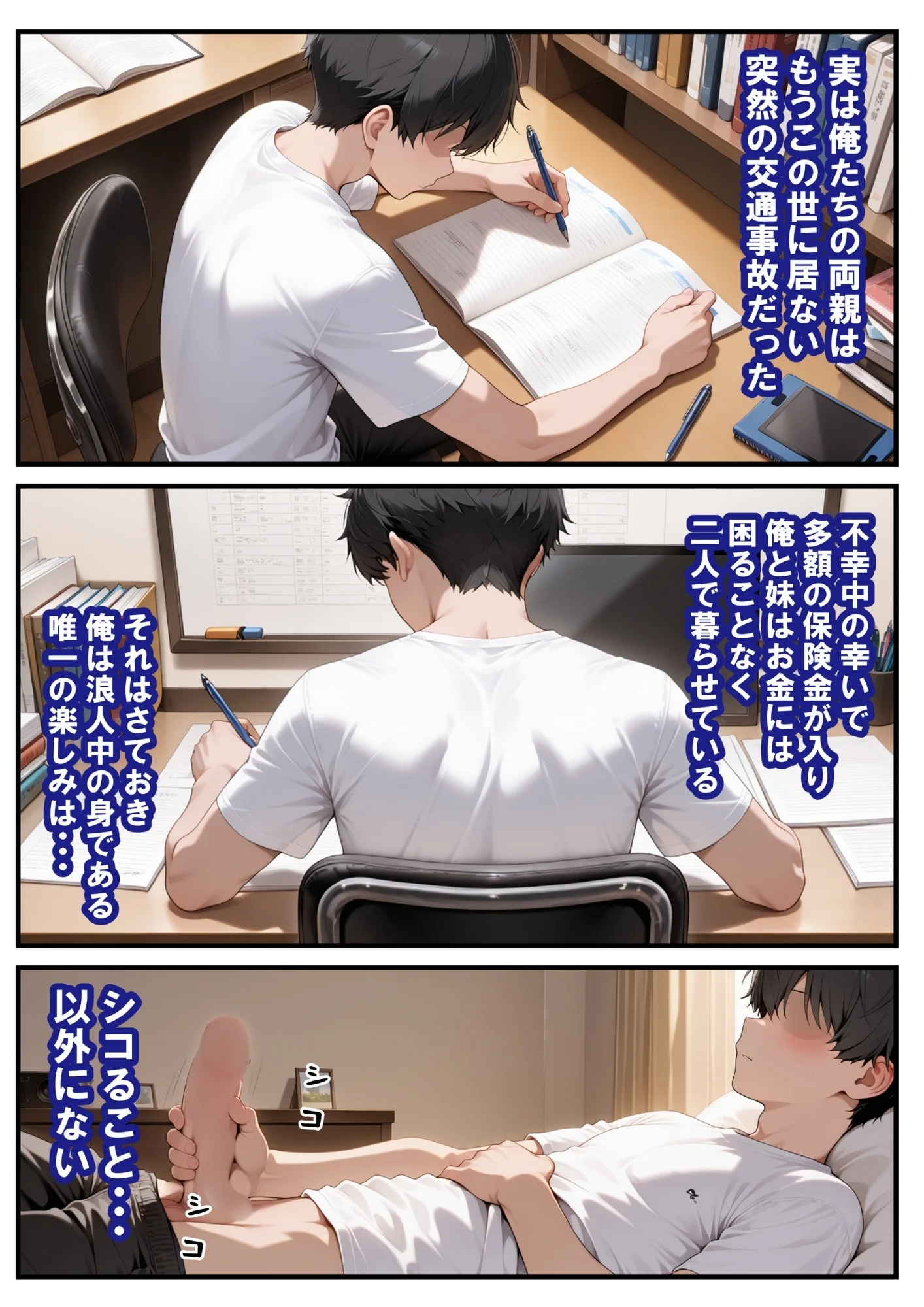 めちゃくちゃ生意気な現役女子校生アイドルの妹のパンツでシコっていたら... アイドル・アナル・オナニー サンプル14ページ目(ルミナ)