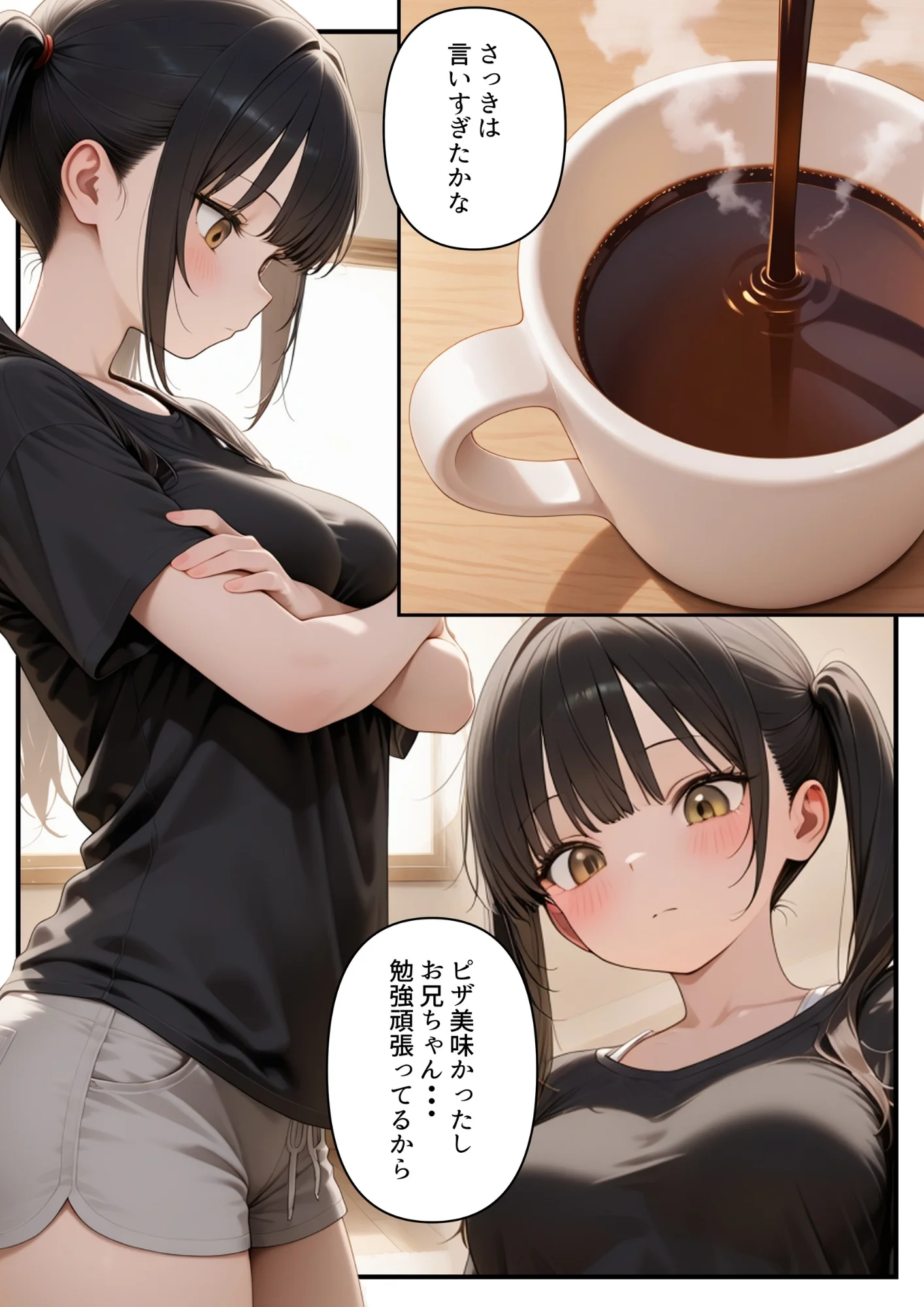 めちゃくちゃ生意気な現役女子校生アイドルの妹のパンツでシコっていたら... アイドル・アナル・オナニー サンプル17ページ目(ルミナ)