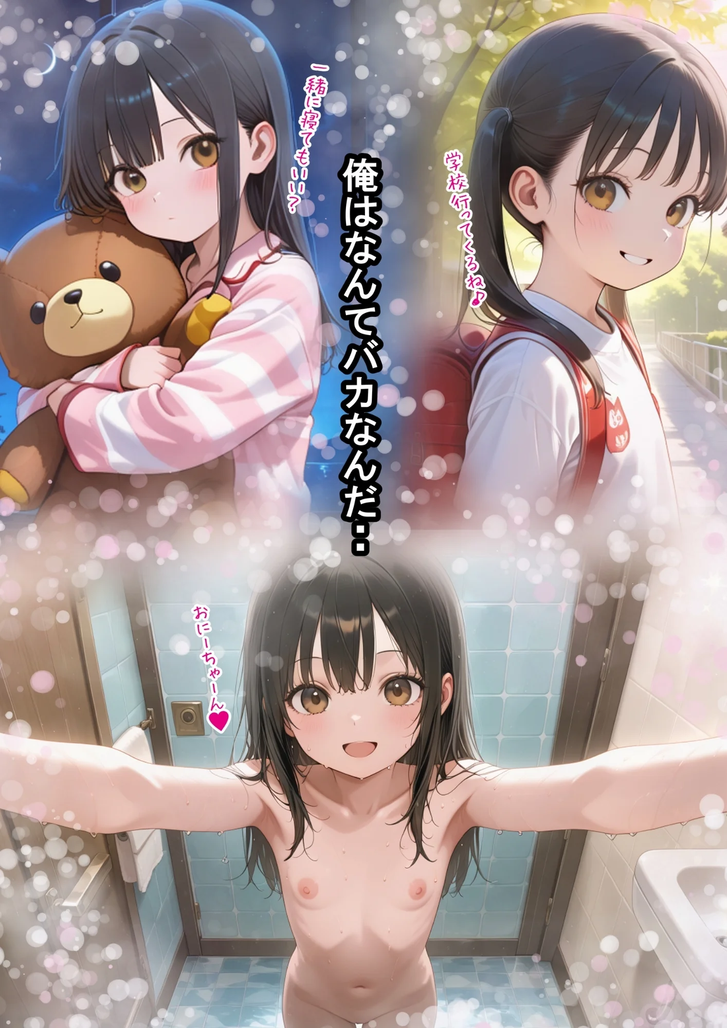 めちゃくちゃ生意気な現役女子校生アイドルの妹のパンツでシコっていたら... アイドル・アナル・オナニー サンプル27ページ目(ルミナ)