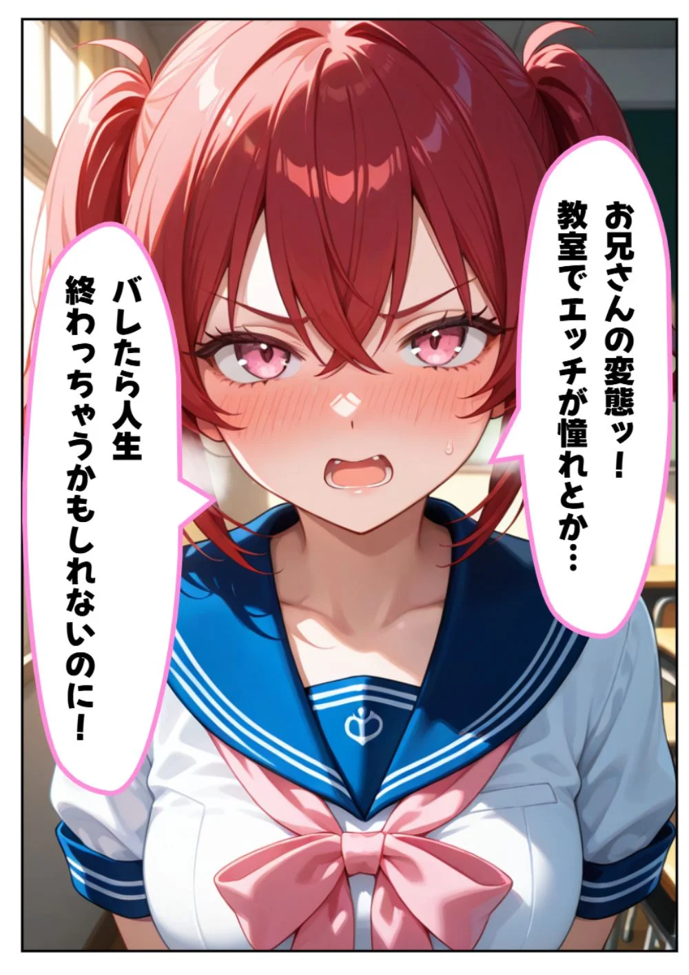 私の顔でイッちゃえ！あなたの精子が主役？誰に顔射する？ アイドル・お姉さん・ハーレム サンプル10ページ目(推しガール)